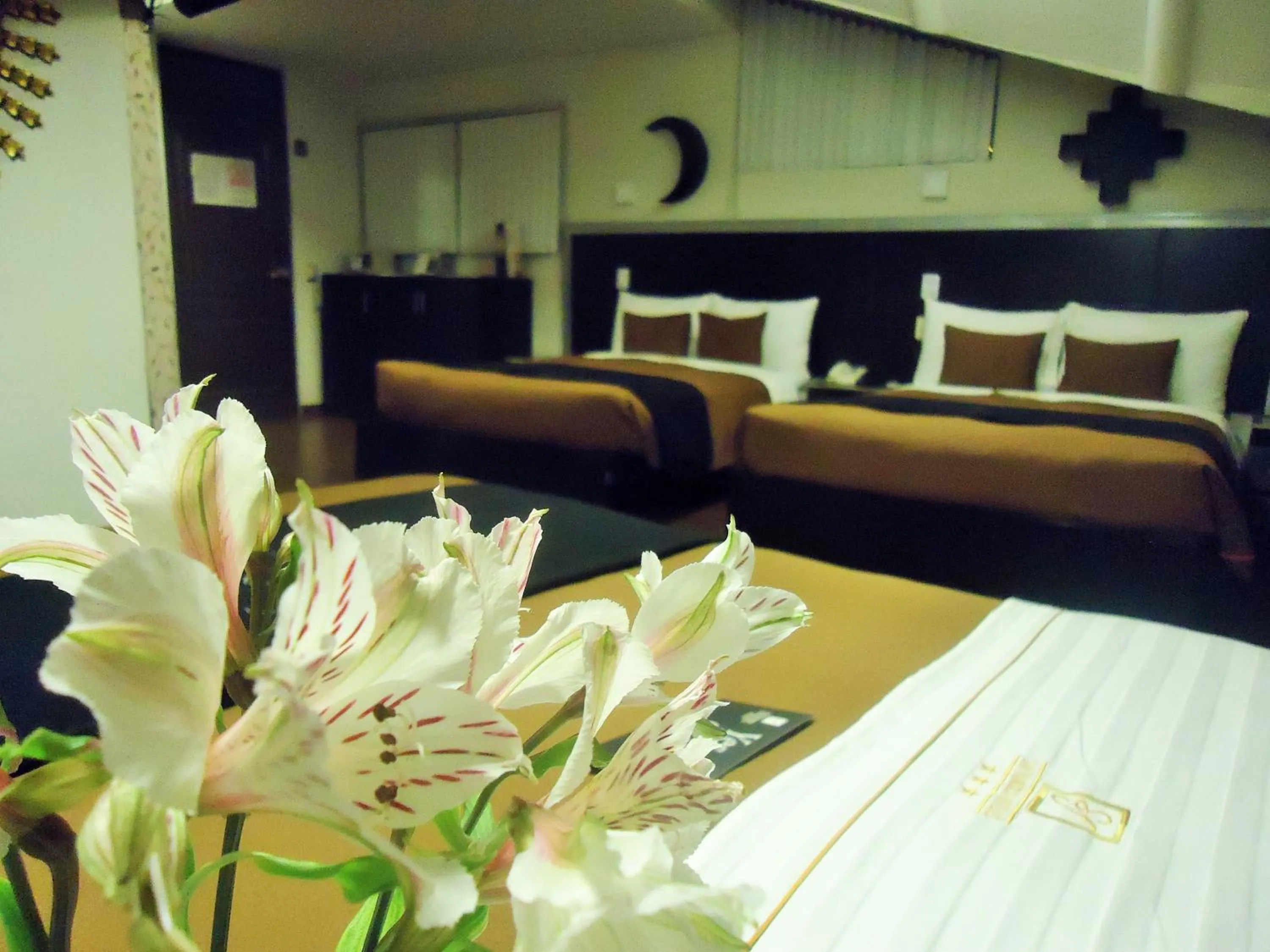 Bed in Hotel San Francisco Plaza