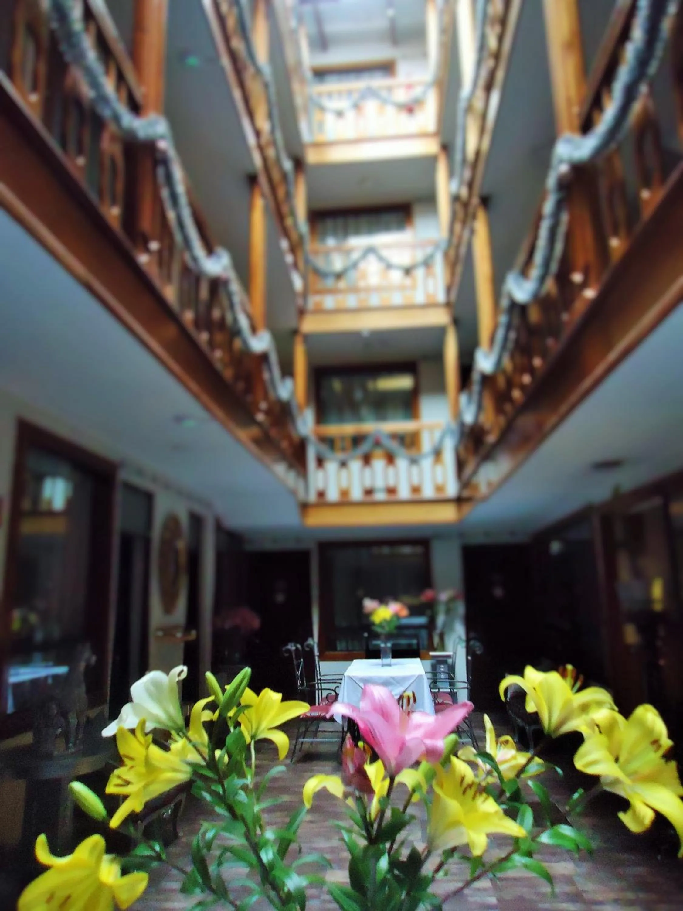 Lobby or reception in Hotel San Francisco Plaza