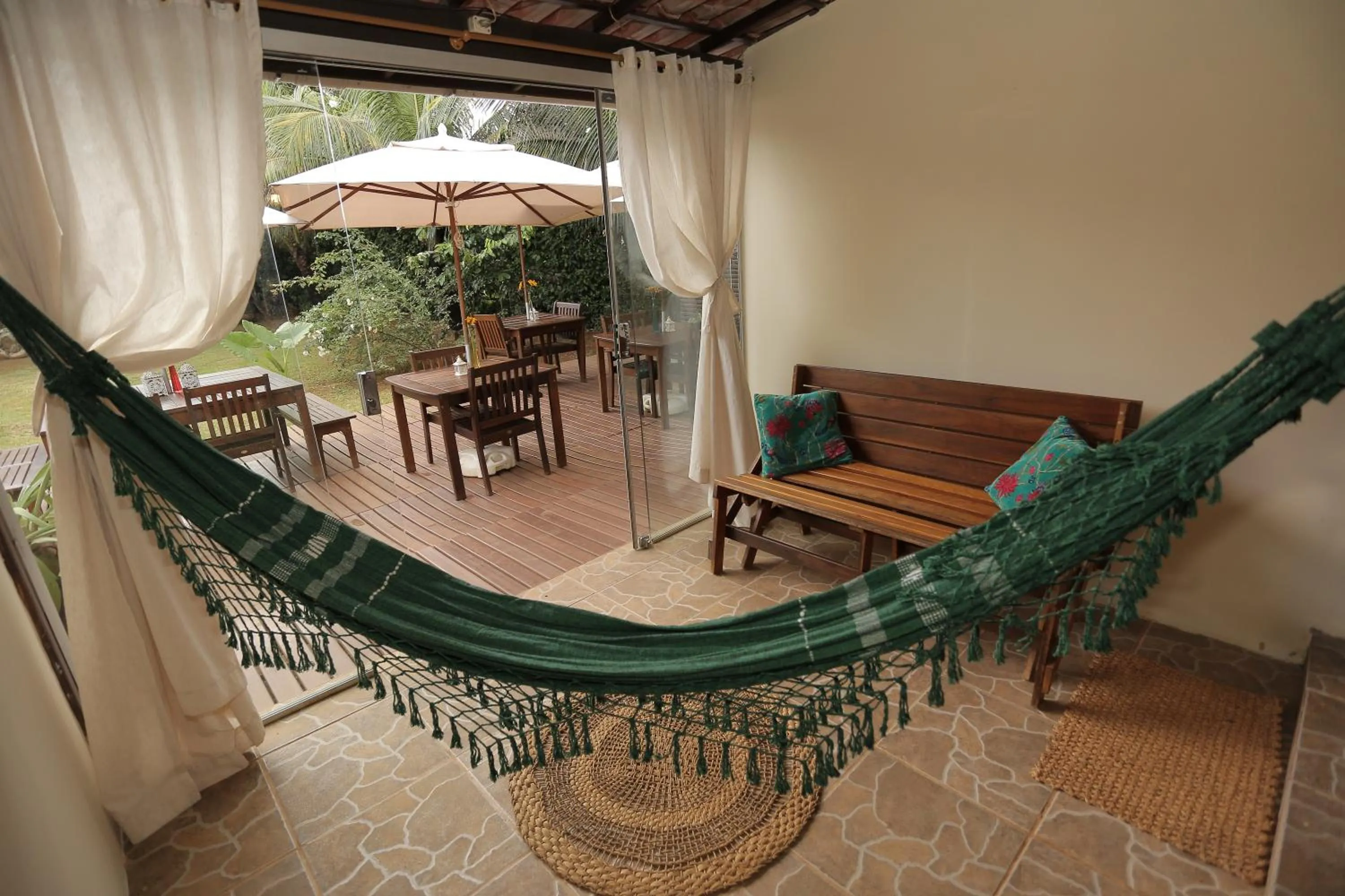 Balcony/Terrace in Pousada Ilha do Frade