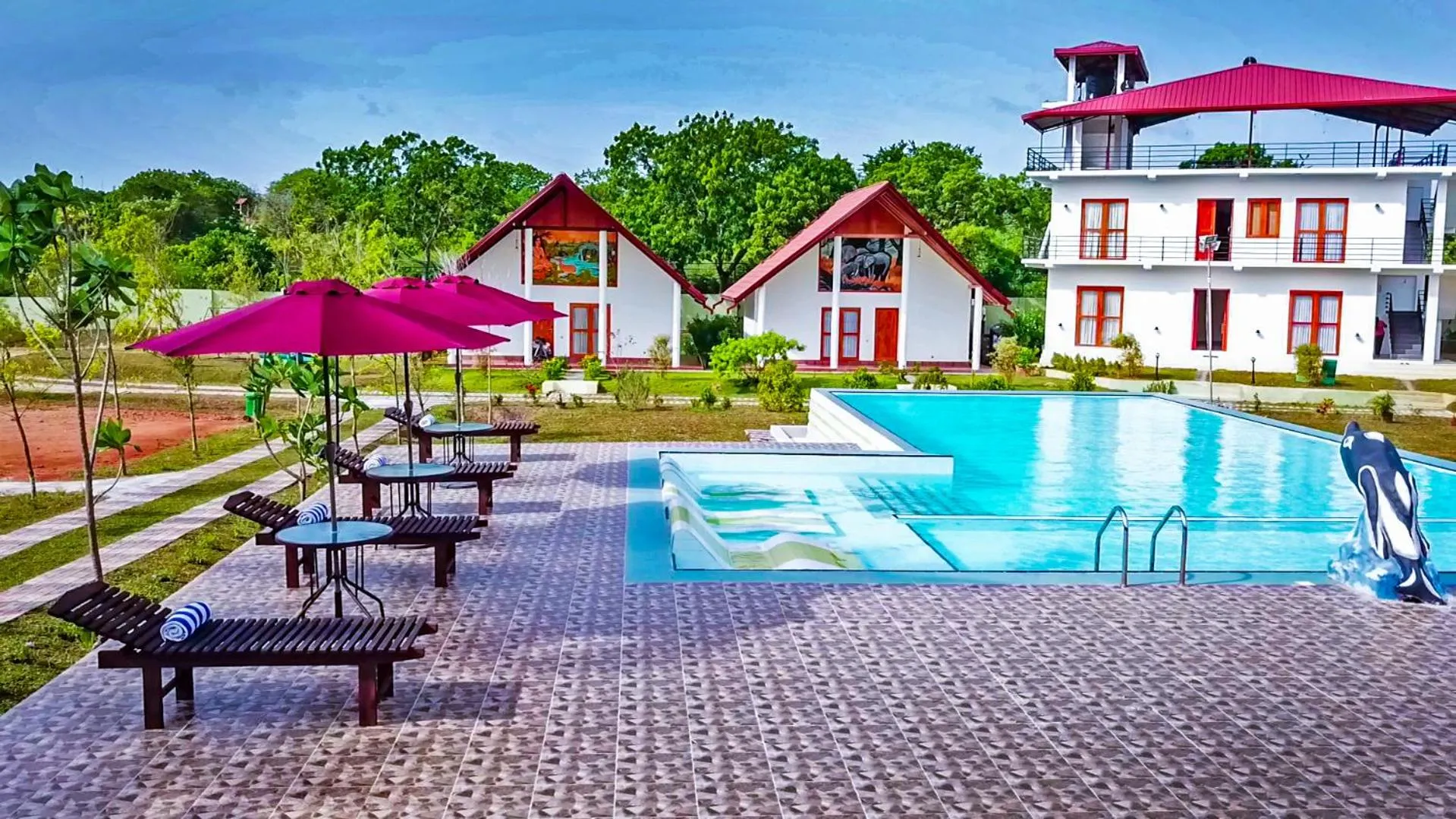 Swimming pool in Santon Resort & Spa - Level 1 Certified