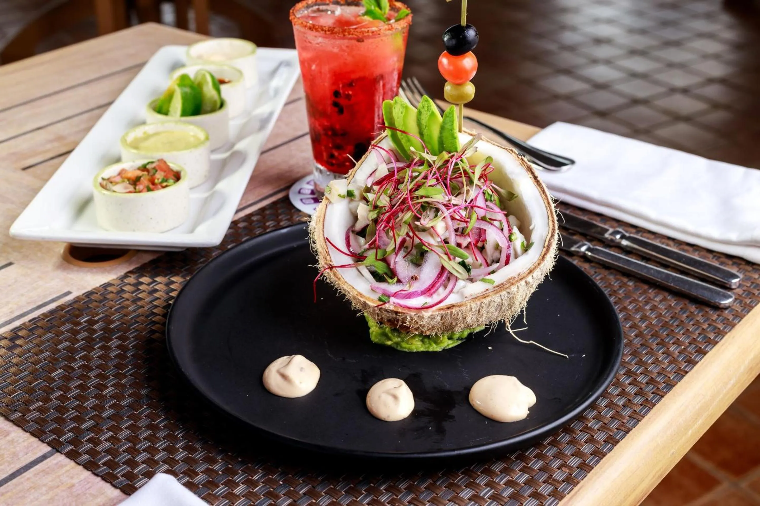 Restaurant/places to eat in Camino Real Veracruz