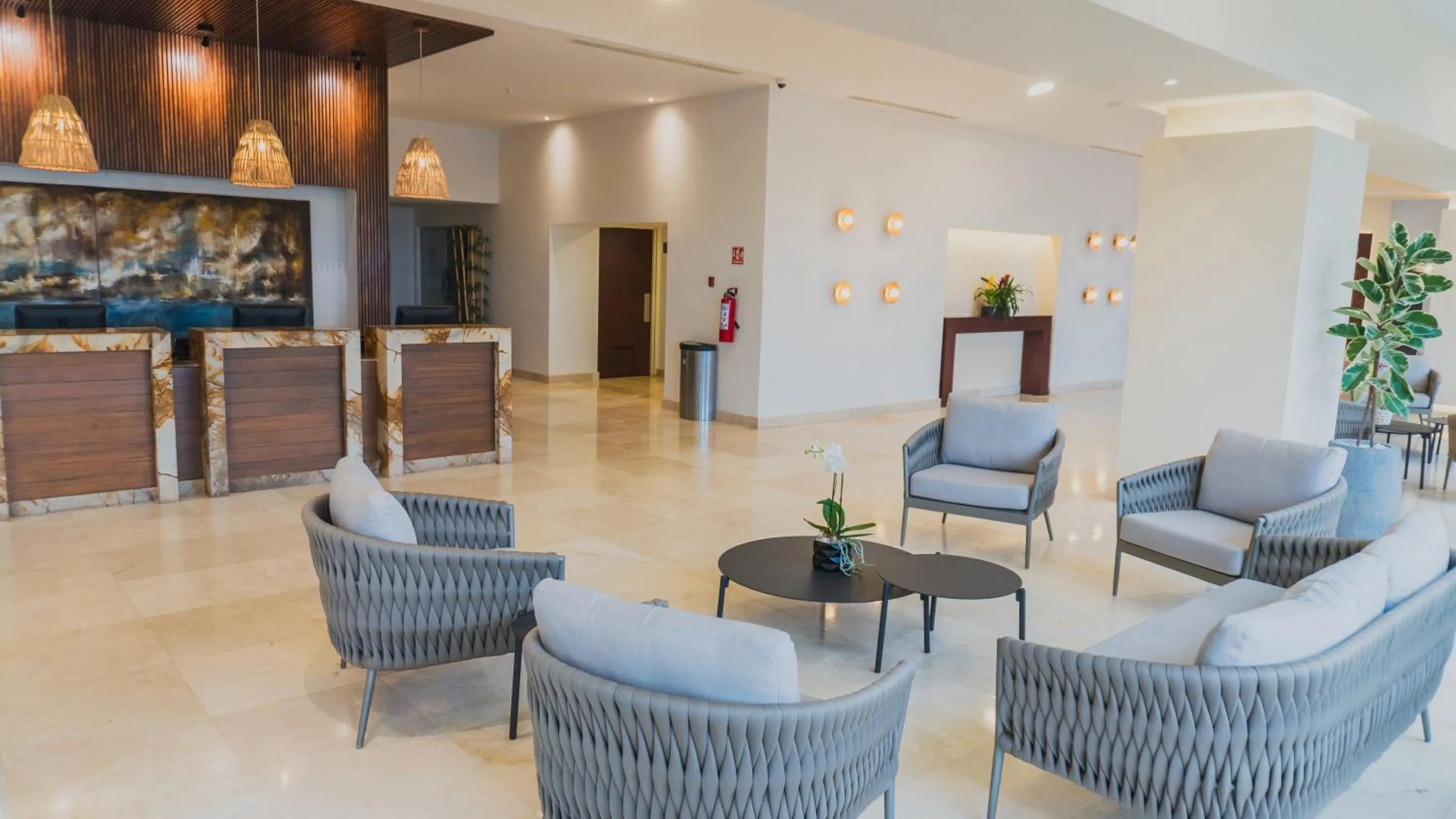 Lobby or reception in Camino Real Veracruz