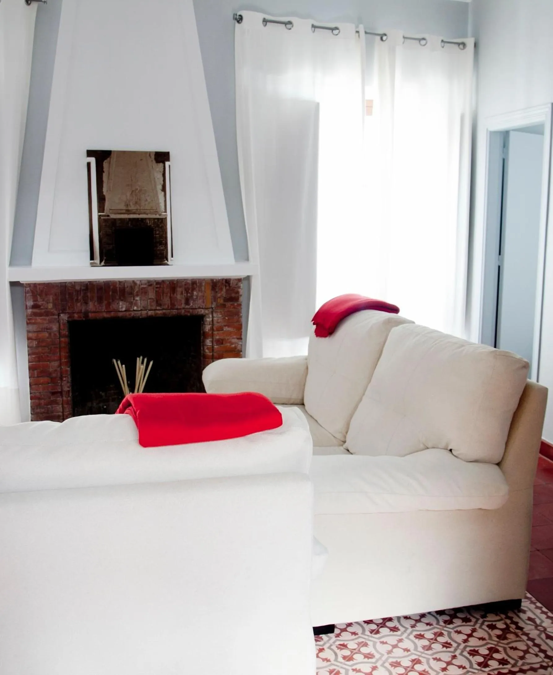 Seating area in Apartamentos La Ciudad