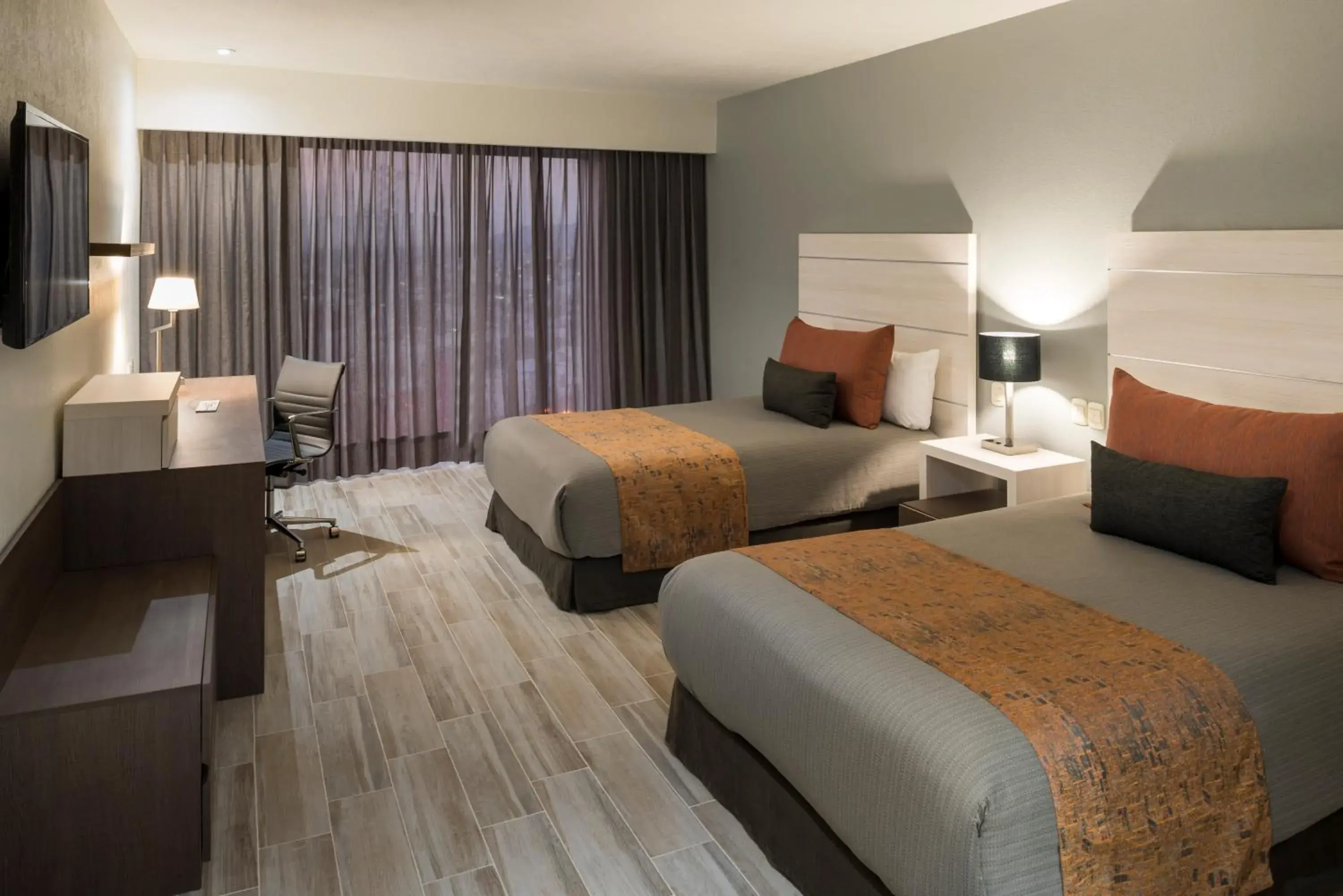 Deluxe Two Beds in Real Inn San Luis Potosi Deluxe Two Beds in Real Inn San Luis Potosi