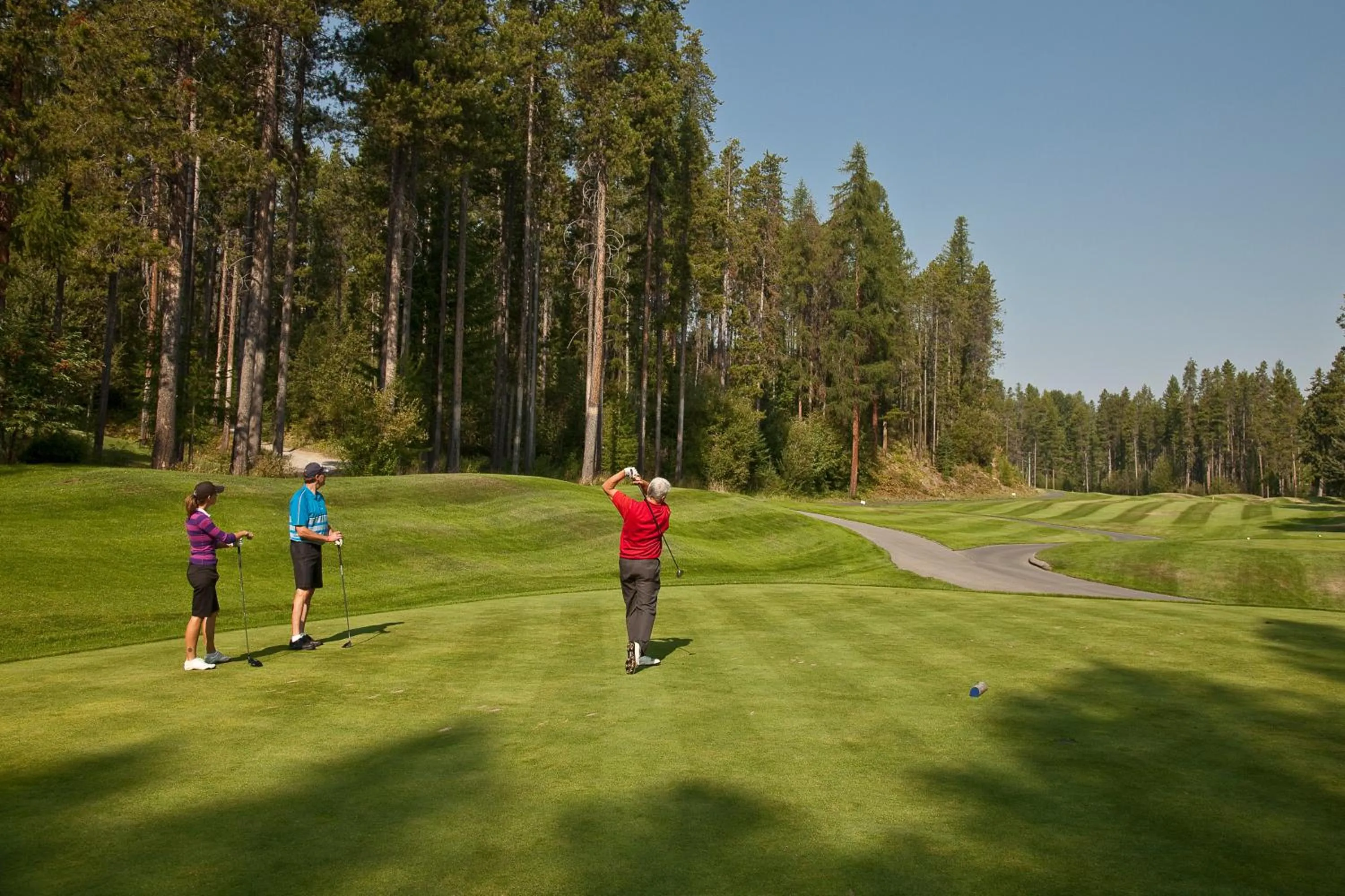 Golfcourse in Trickle Creek Lodge