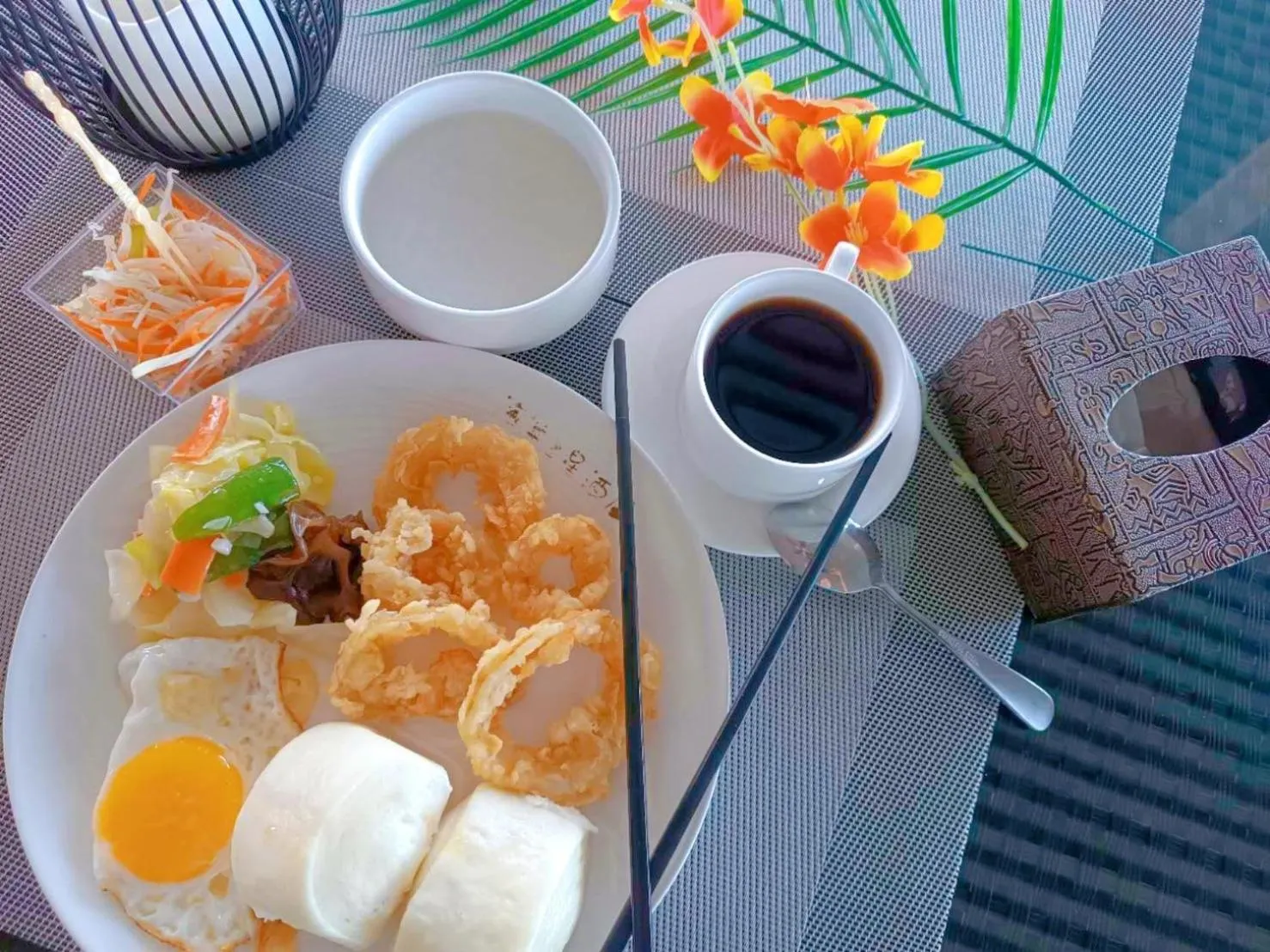 Breakfast in Ocean Star Hotel