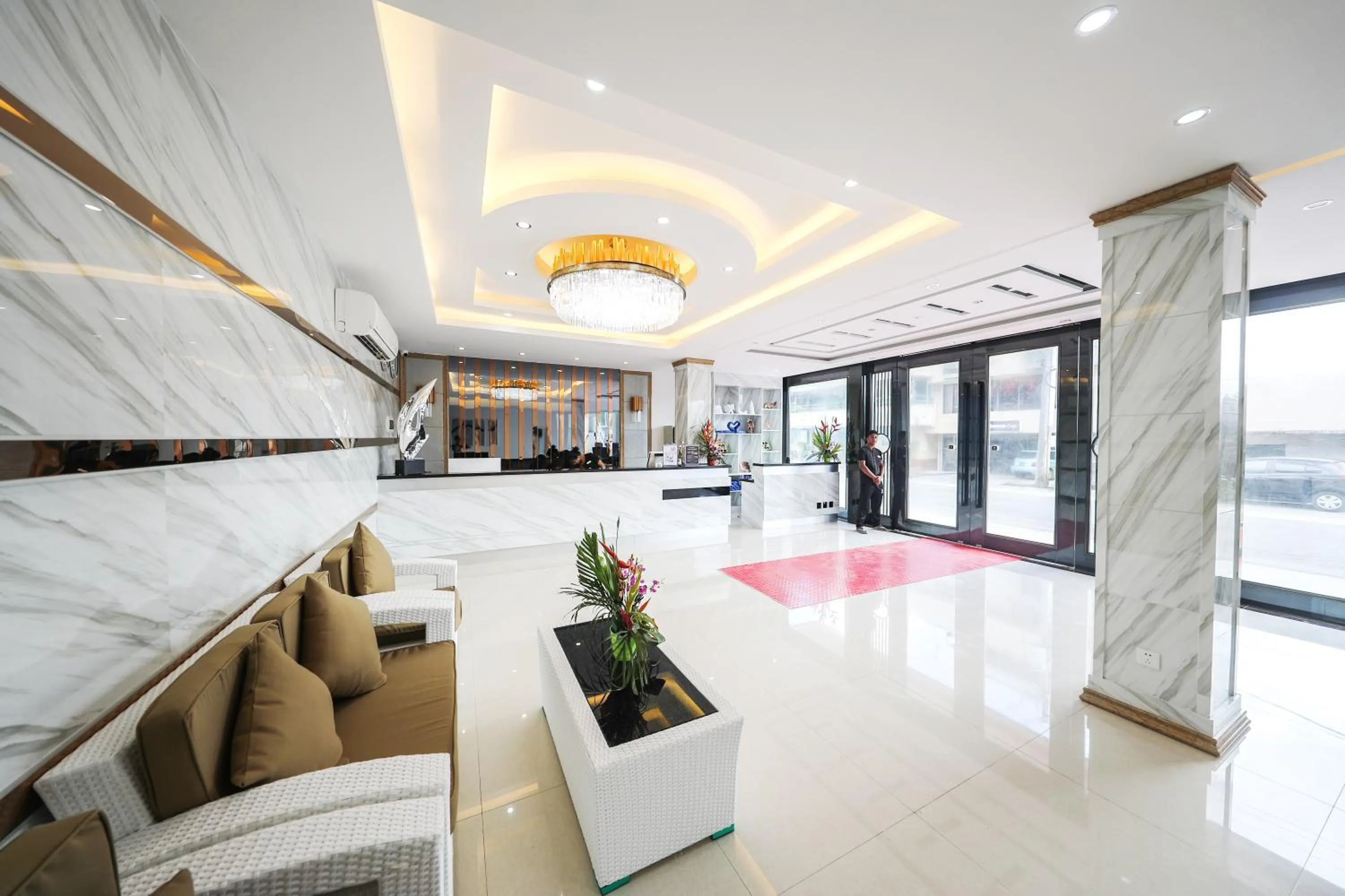 Living room in Ocean Star Hotel