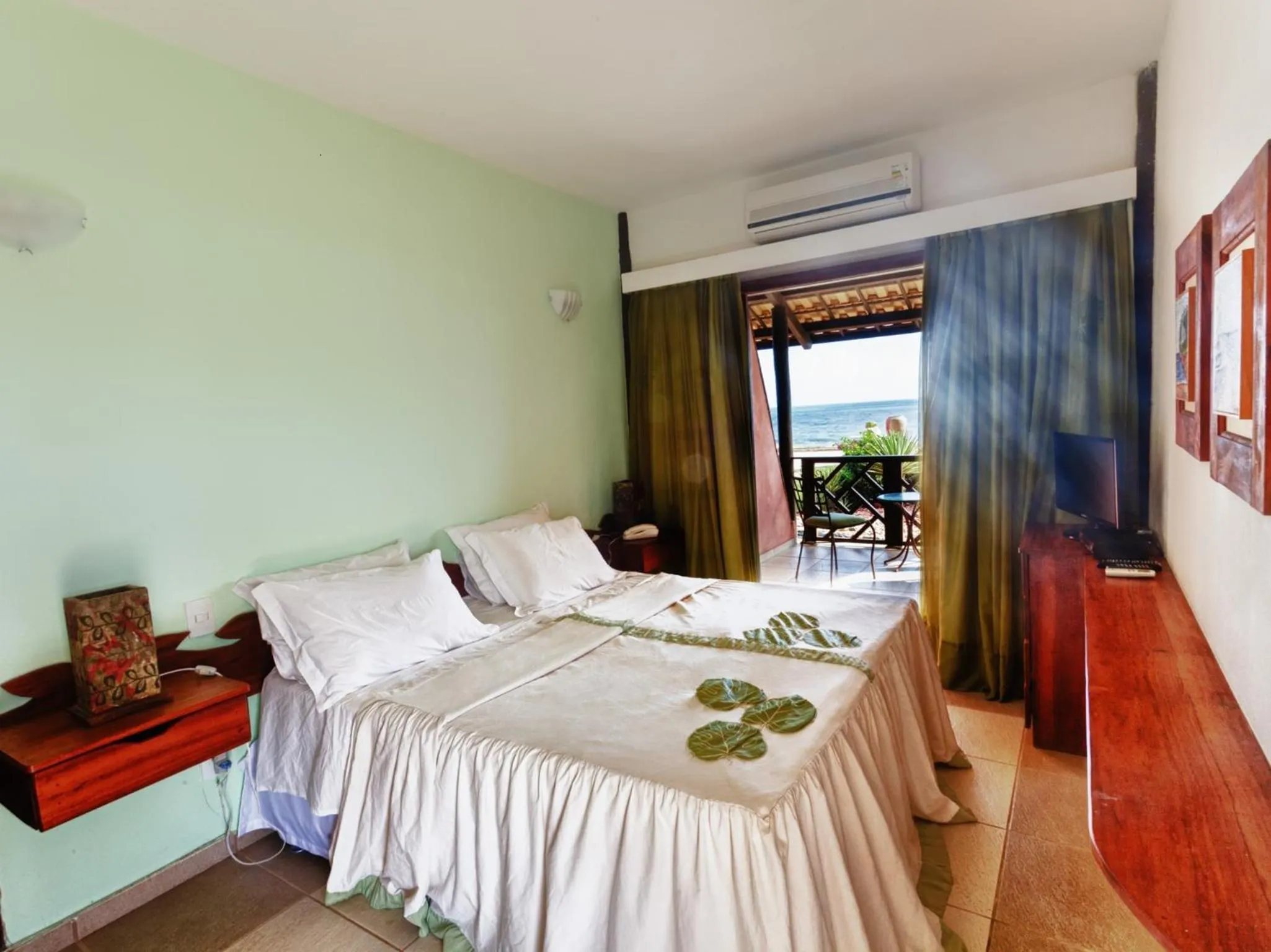 Bed in Bruno Marambaia Charme Hotel