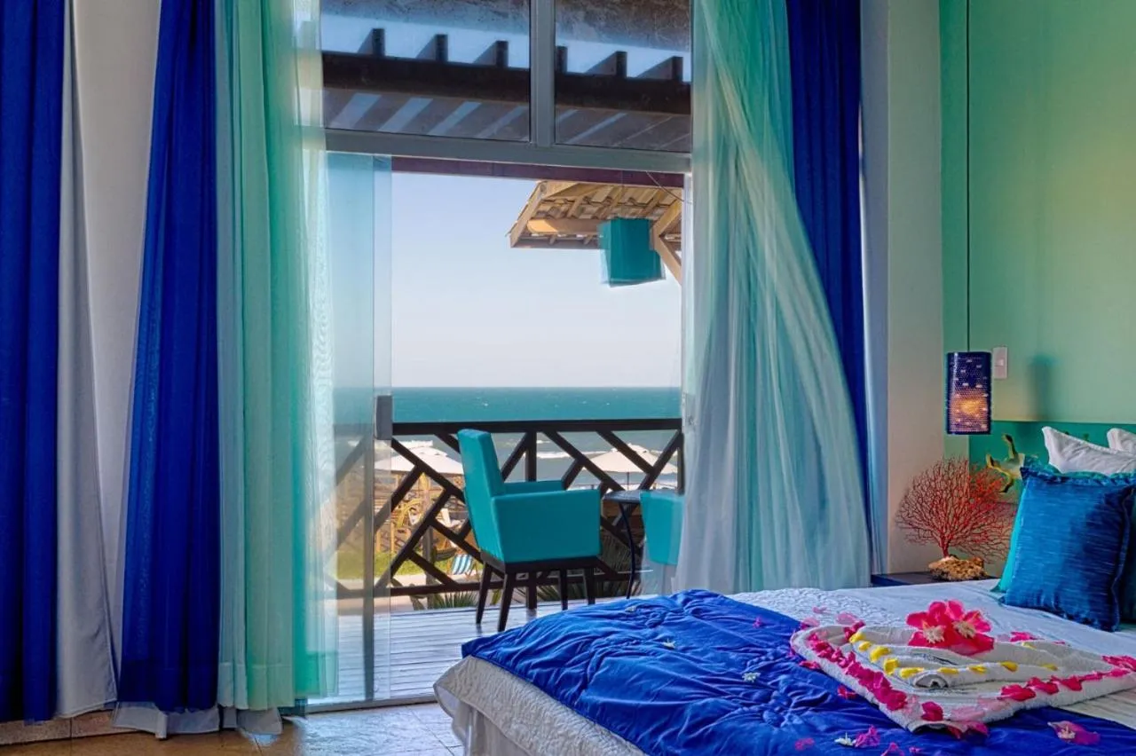 Bed in Bruno Marambaia Charme Hotel