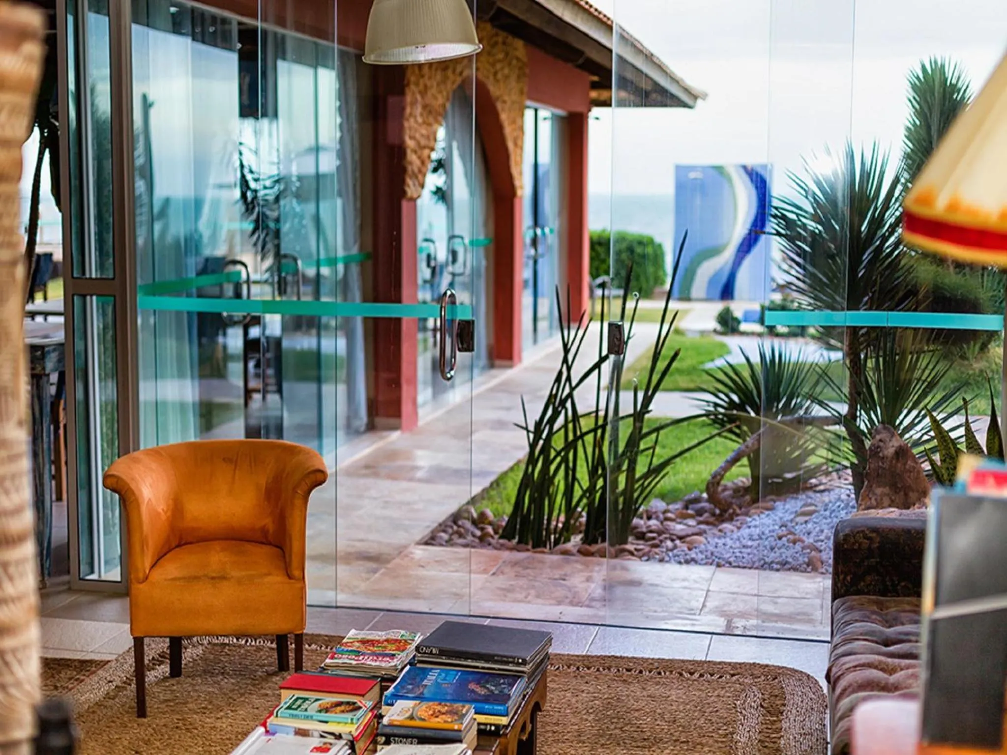 Lobby or reception in Bruno Marambaia Charme Hotel