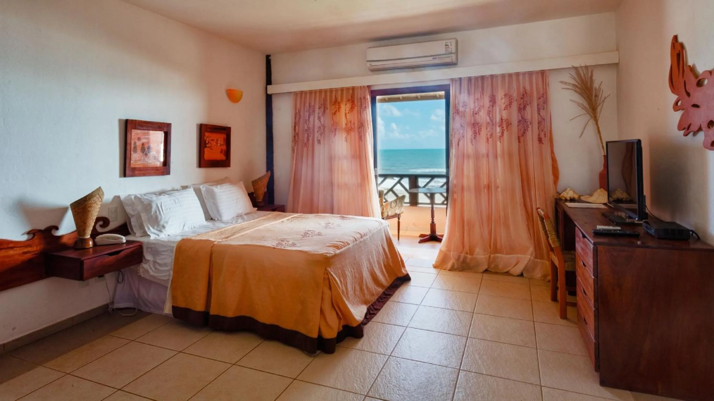 Bed in Bruno Marambaia Charme Hotel