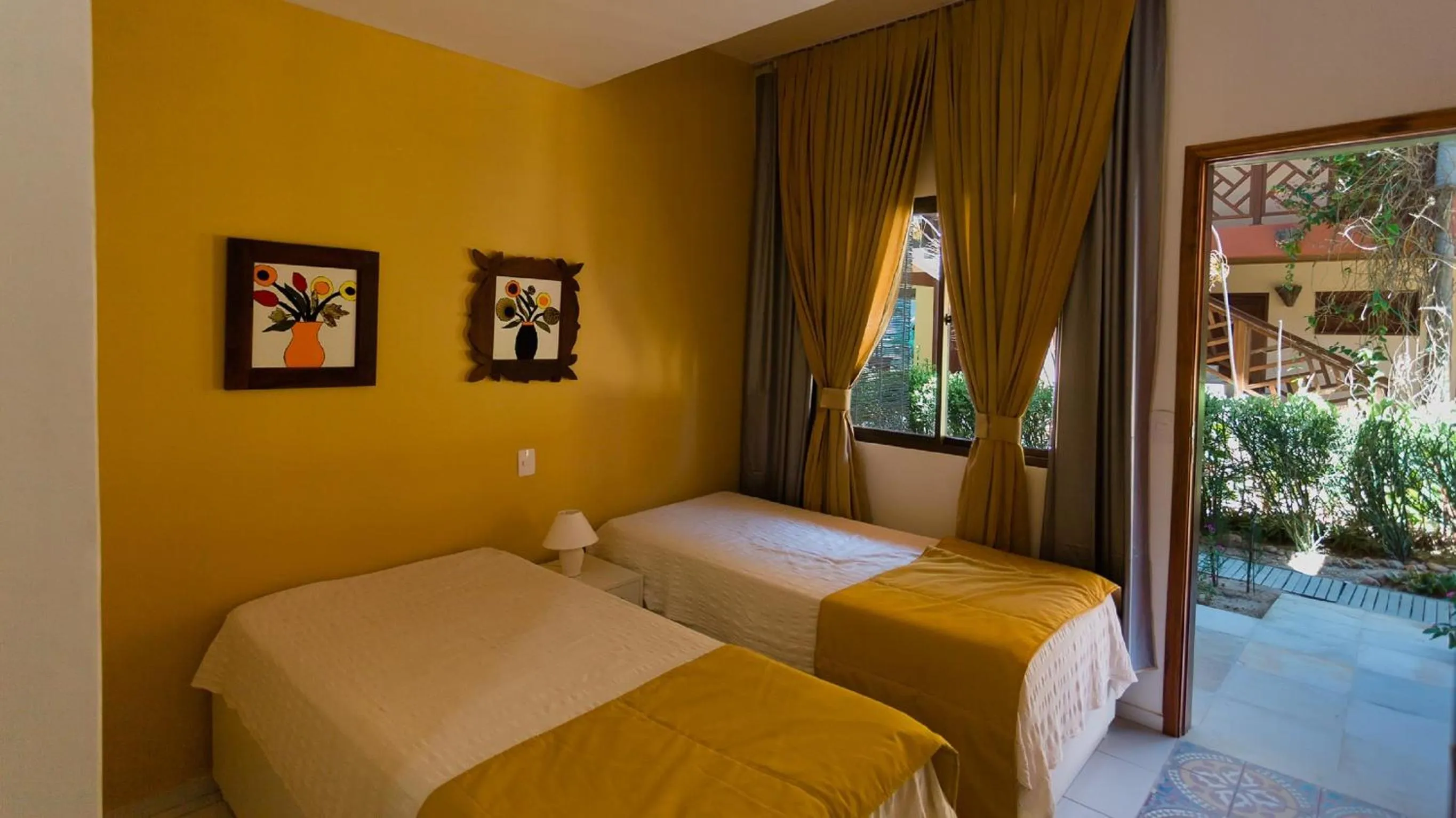 Bed in Bruno Marambaia Charme Hotel