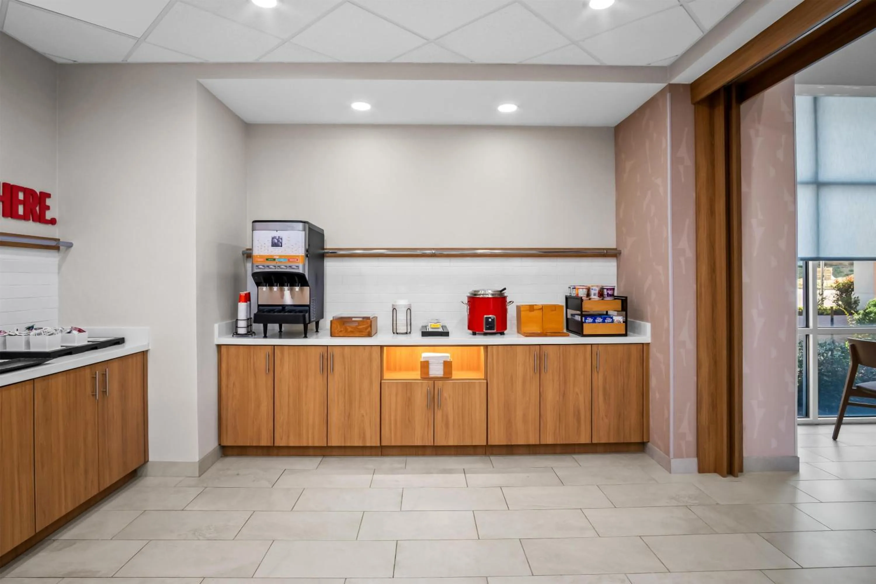 Breakfast in Hampton Inn and Suites Waxahachie