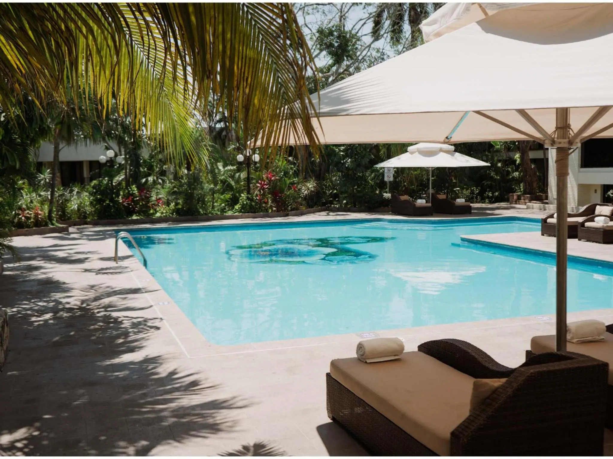 Patio in HS HOTSSON Hotel Tampico