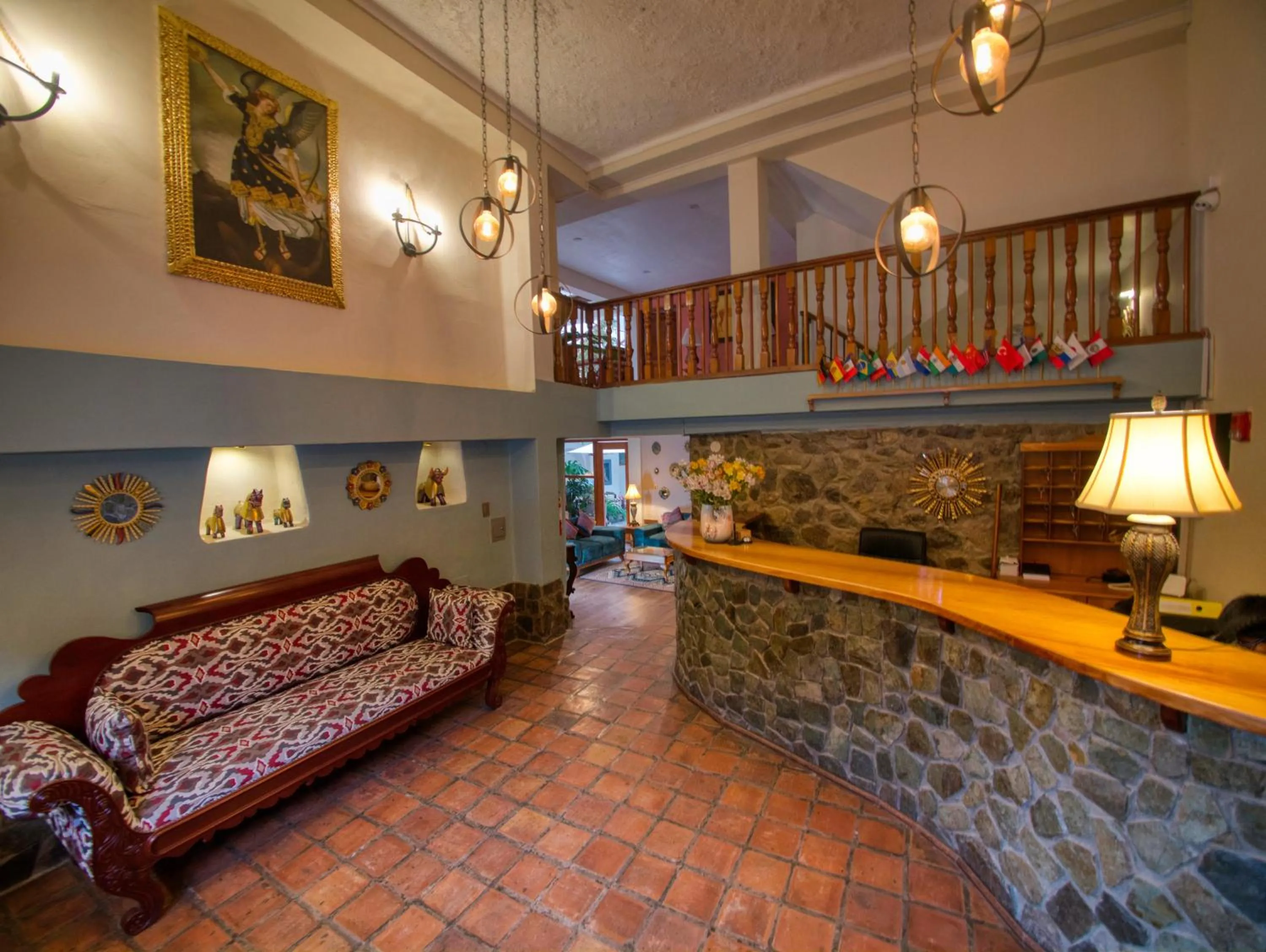 Lobby or reception in Sol Ollantay Boutique Hotel