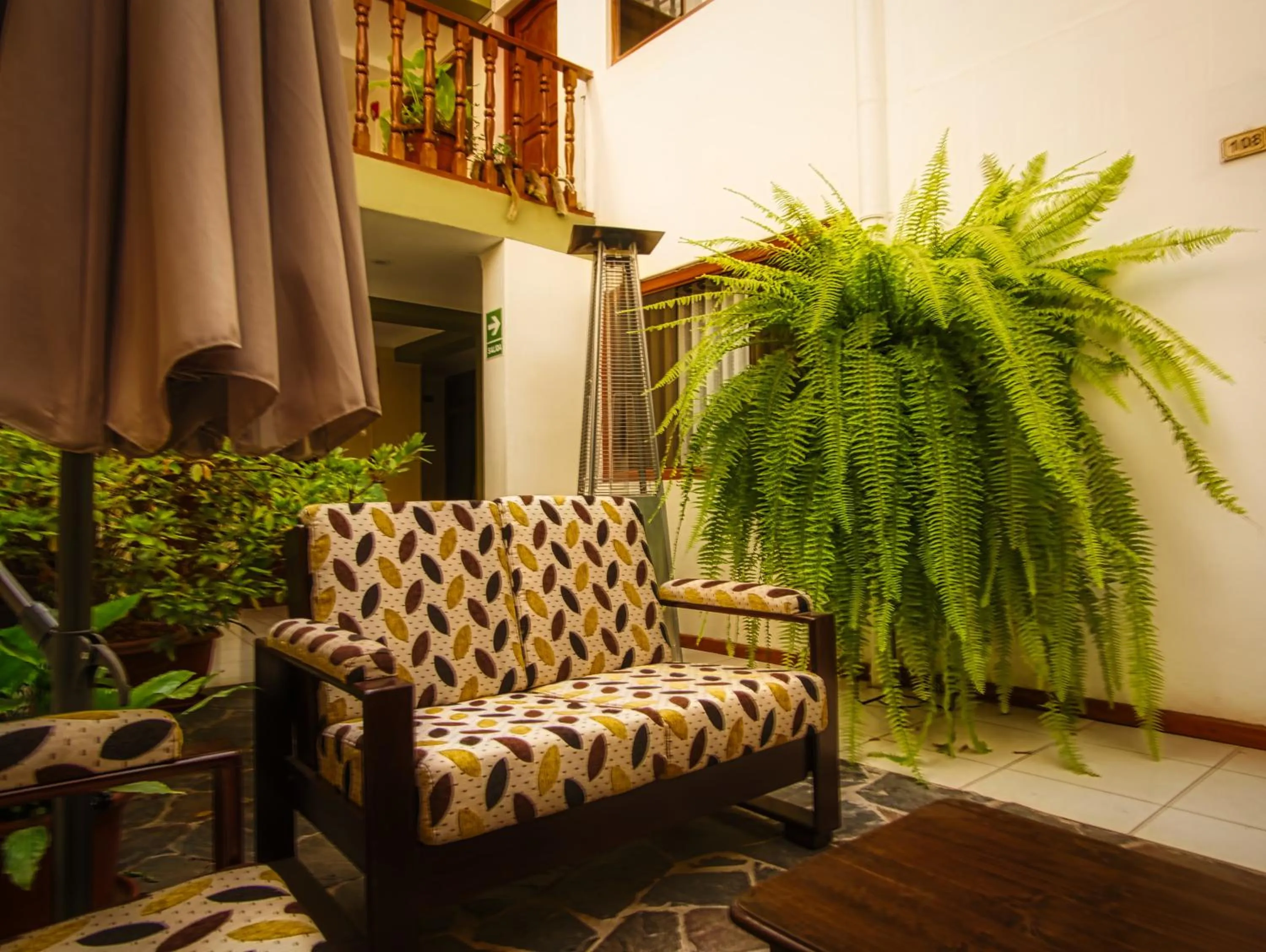 Garden in Sol Ollantay Boutique Hotel