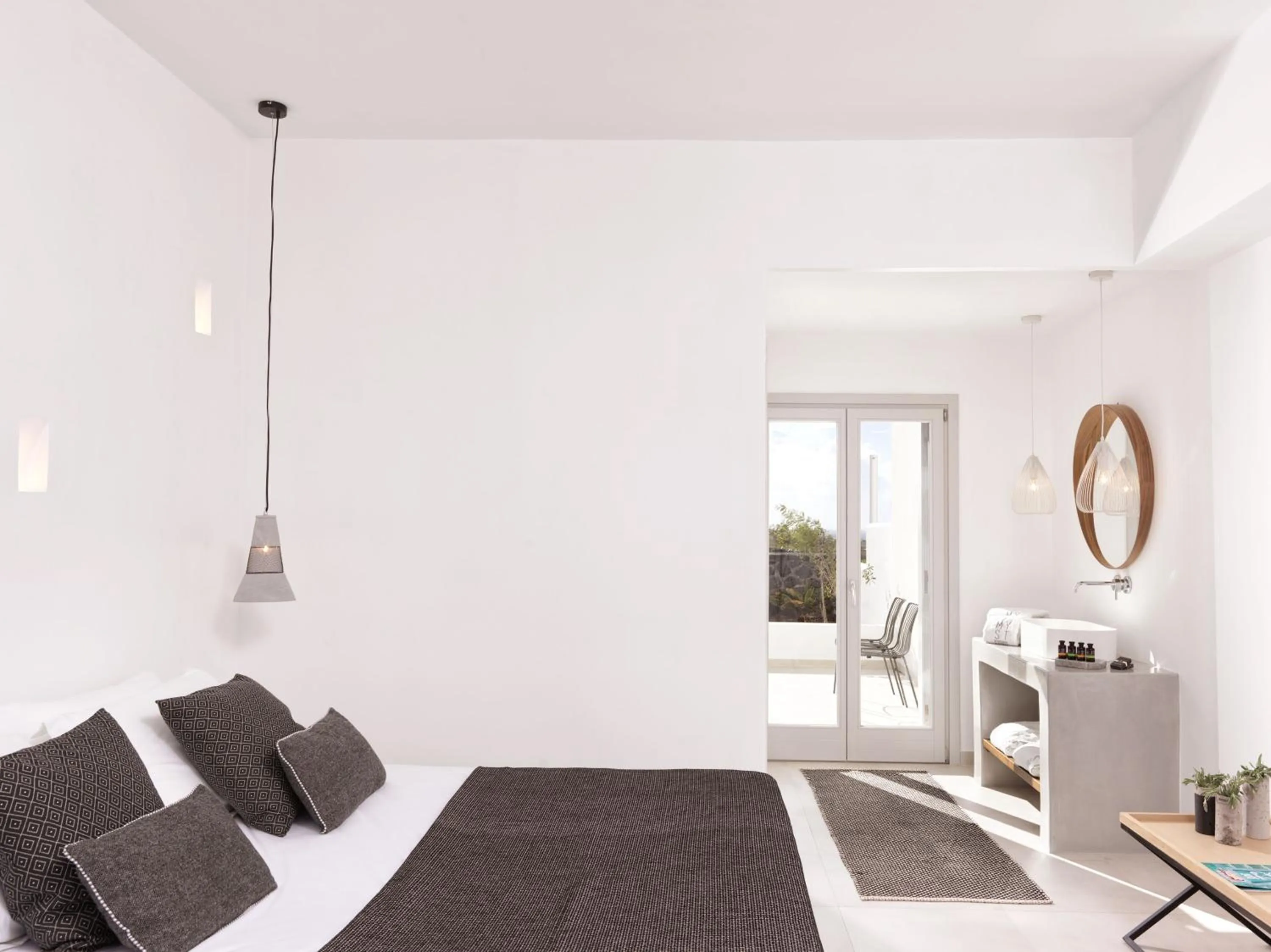 Decorative detail, Bed in Myst Boutique Hotel