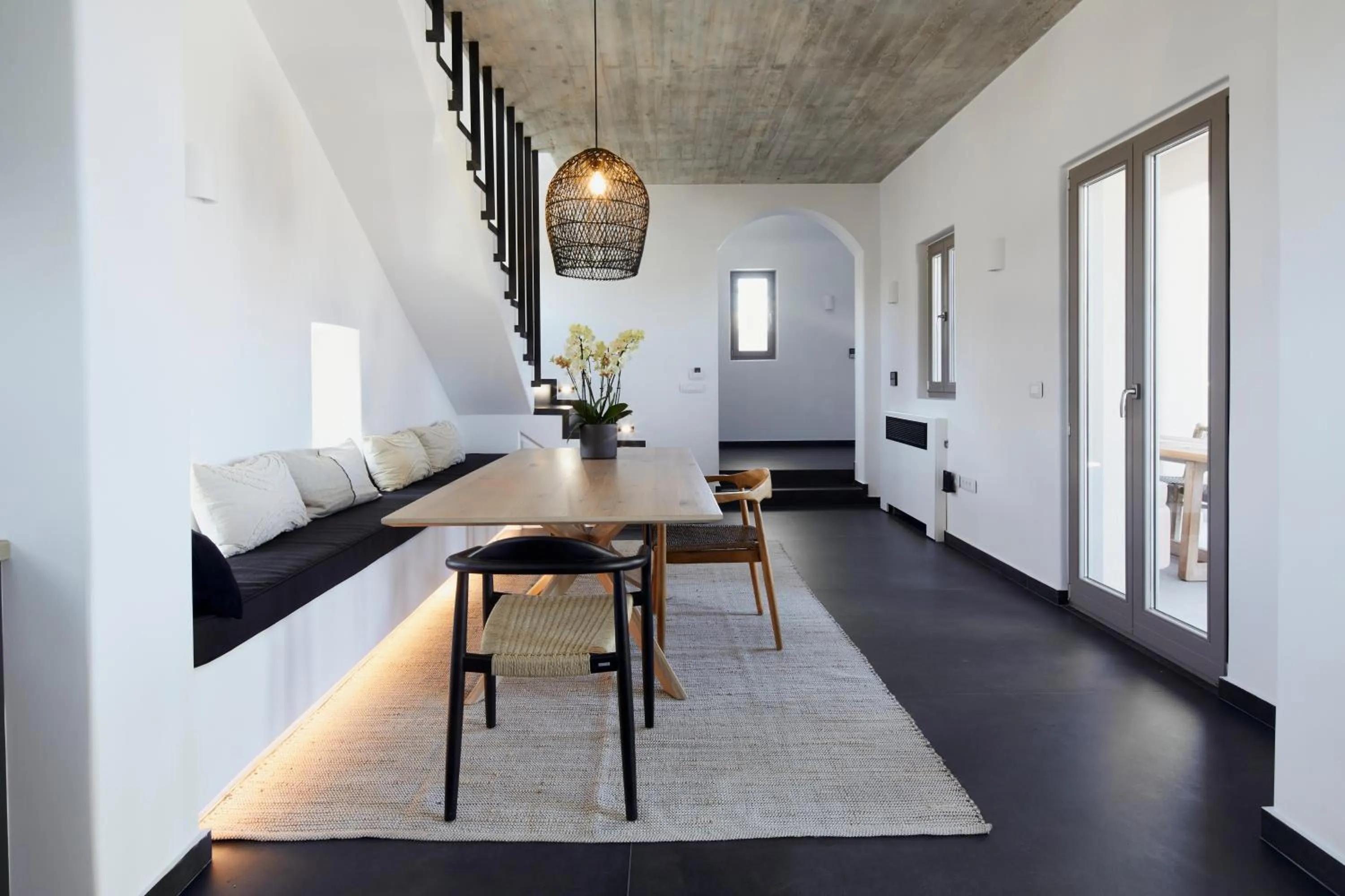 Seating area in Myst Boutique Hotel