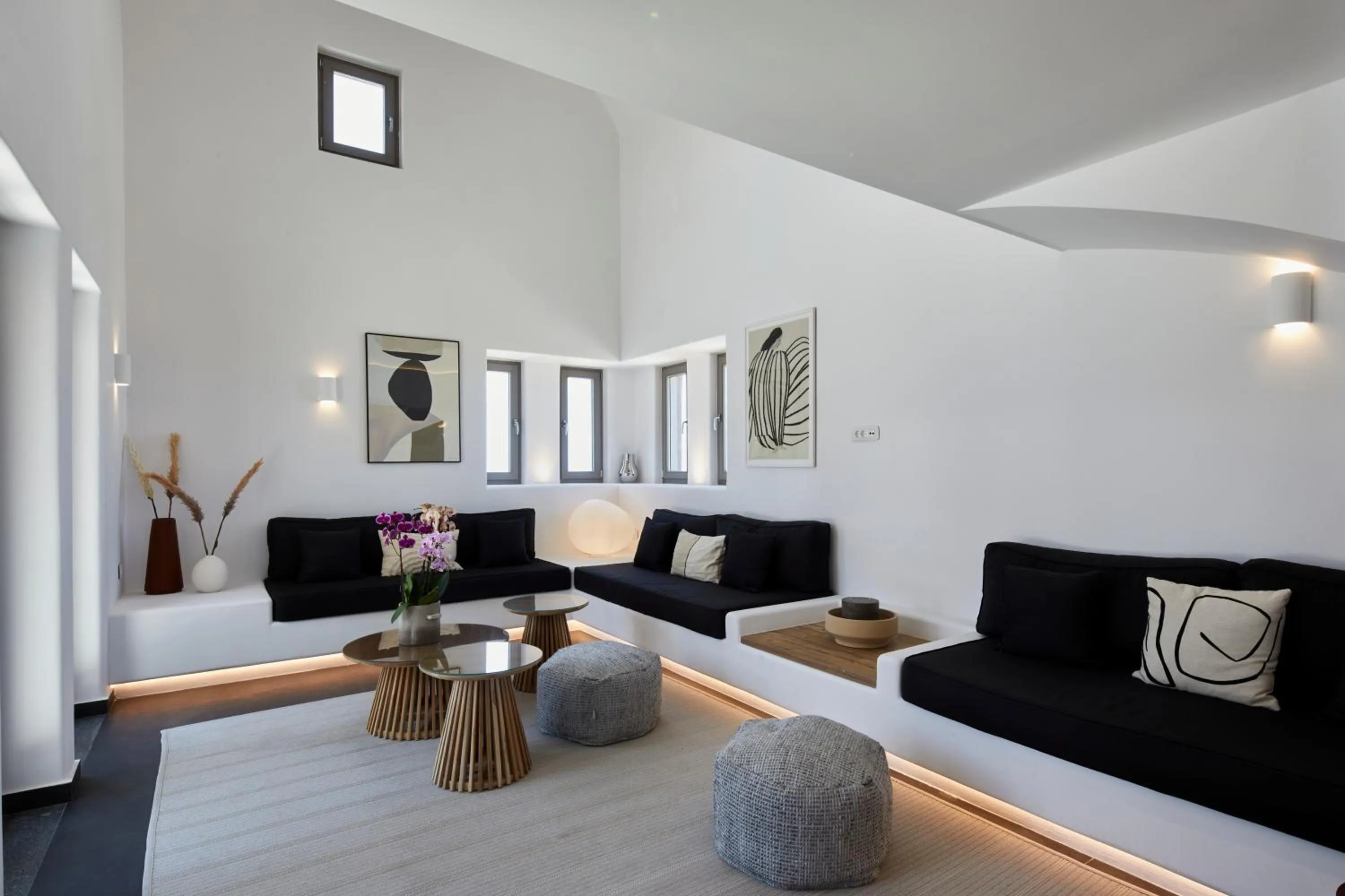 Living room in Myst Boutique Hotel