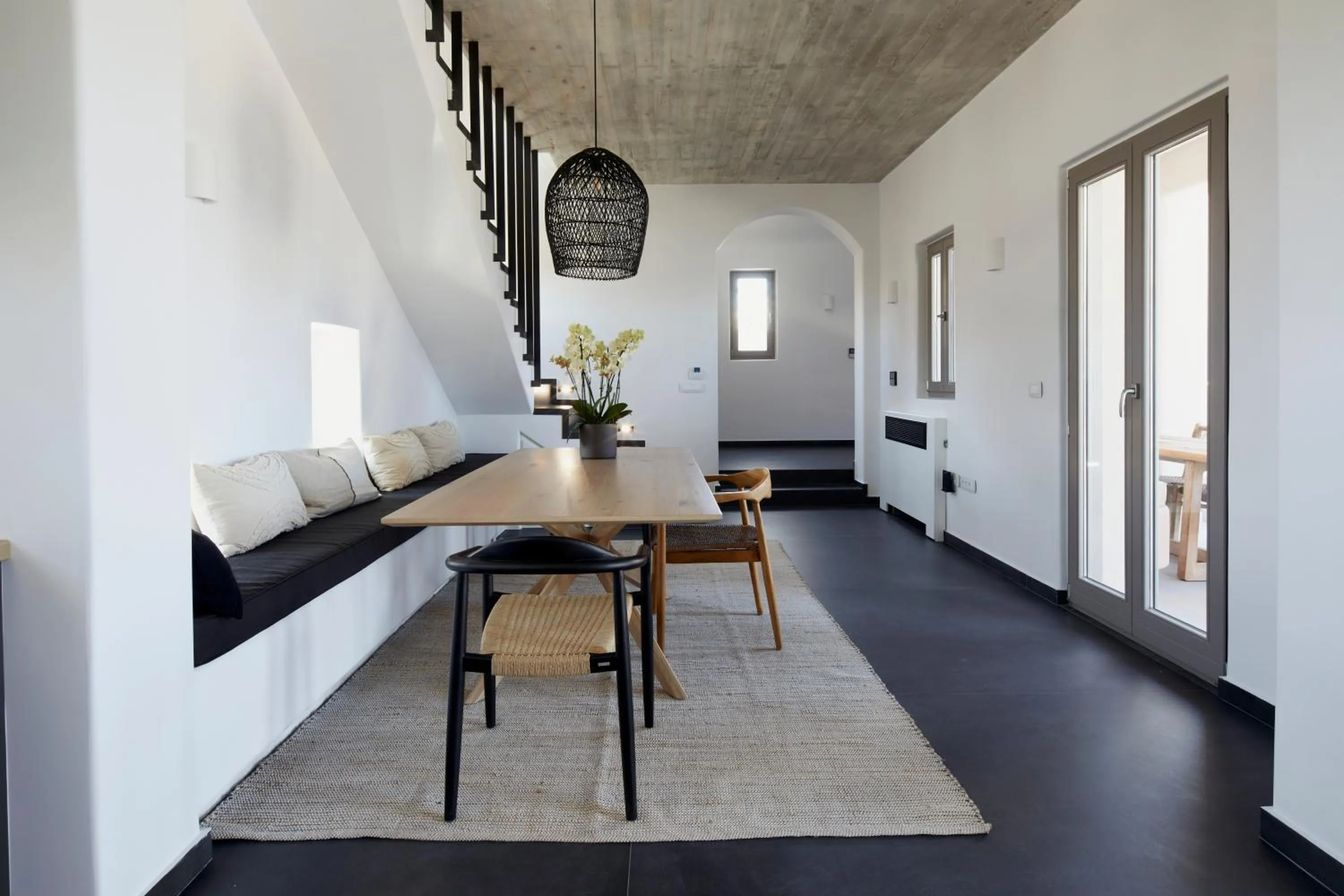 Seating area in Myst Boutique Hotel