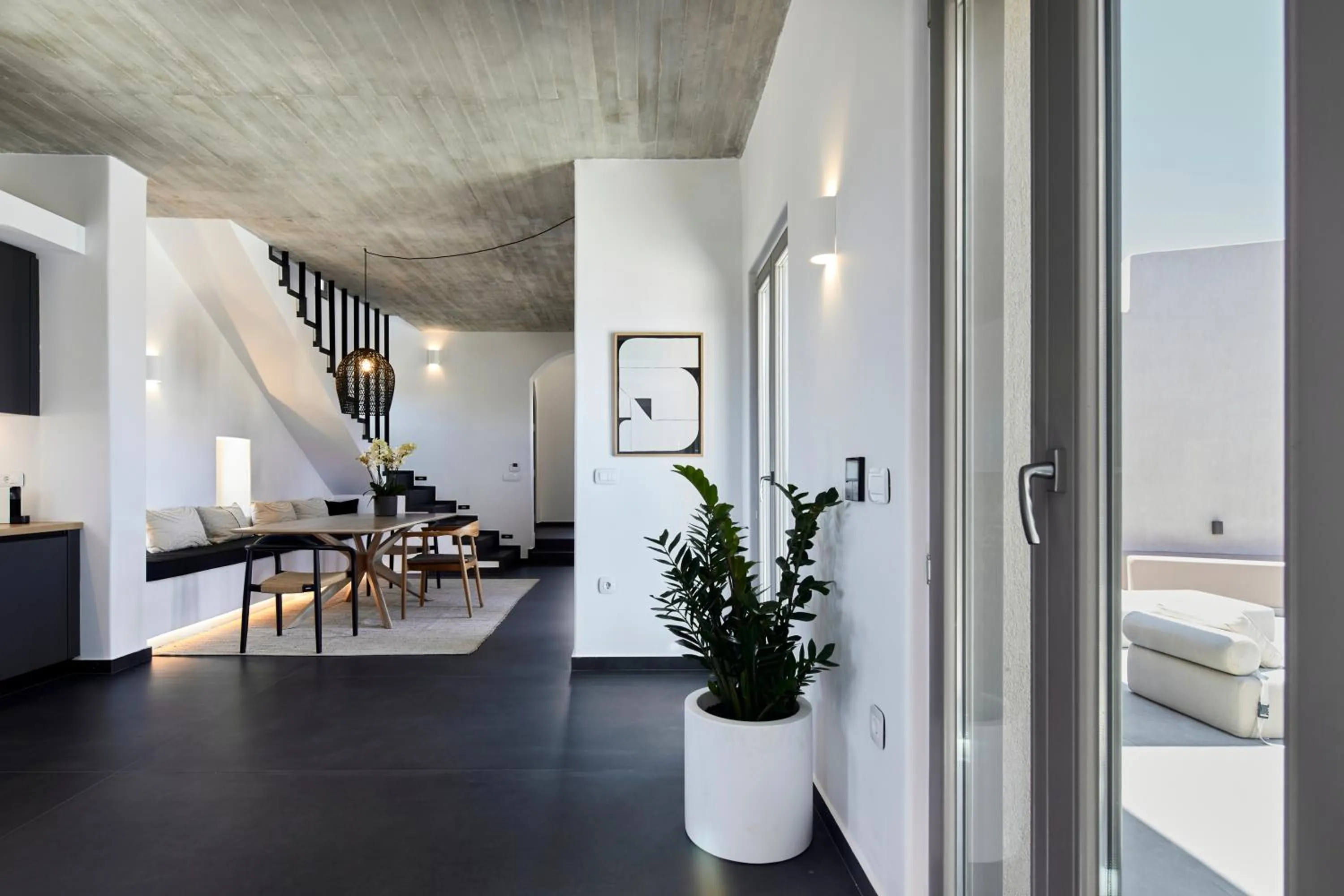 Living room in Myst Boutique Hotel