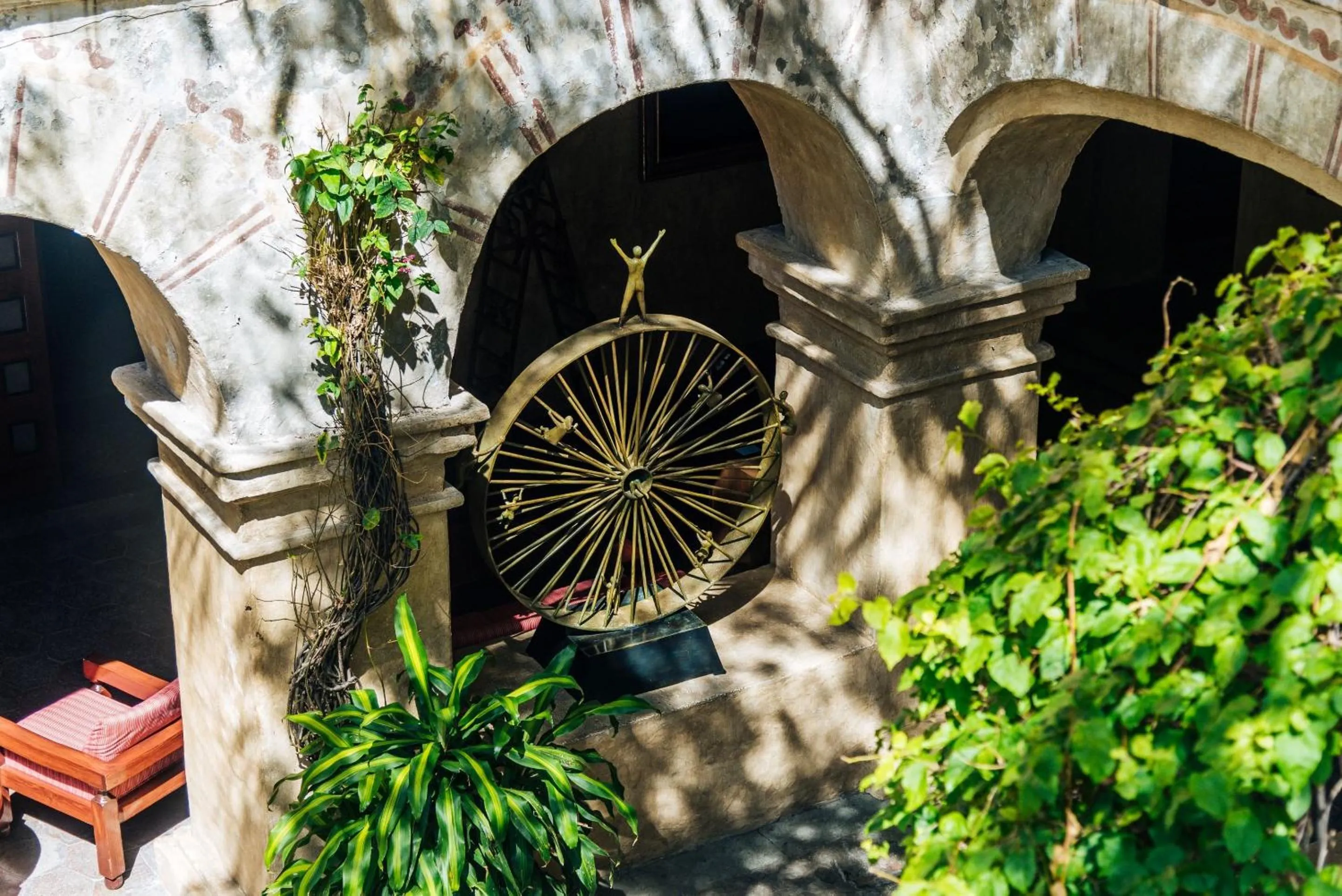 Decorative detail in Quinta Real Oaxaca