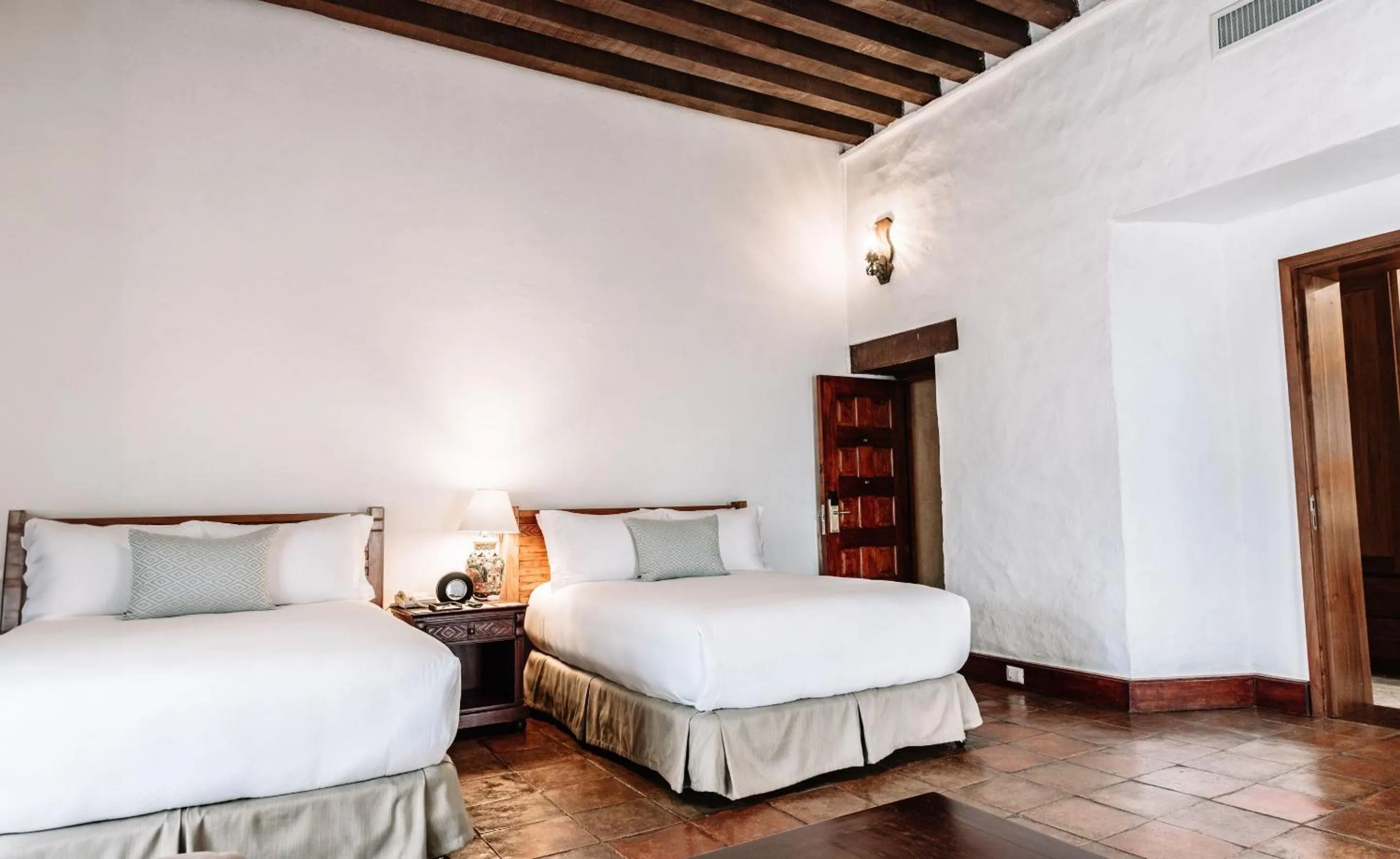 Bedroom, Bed in Quinta Real Oaxaca