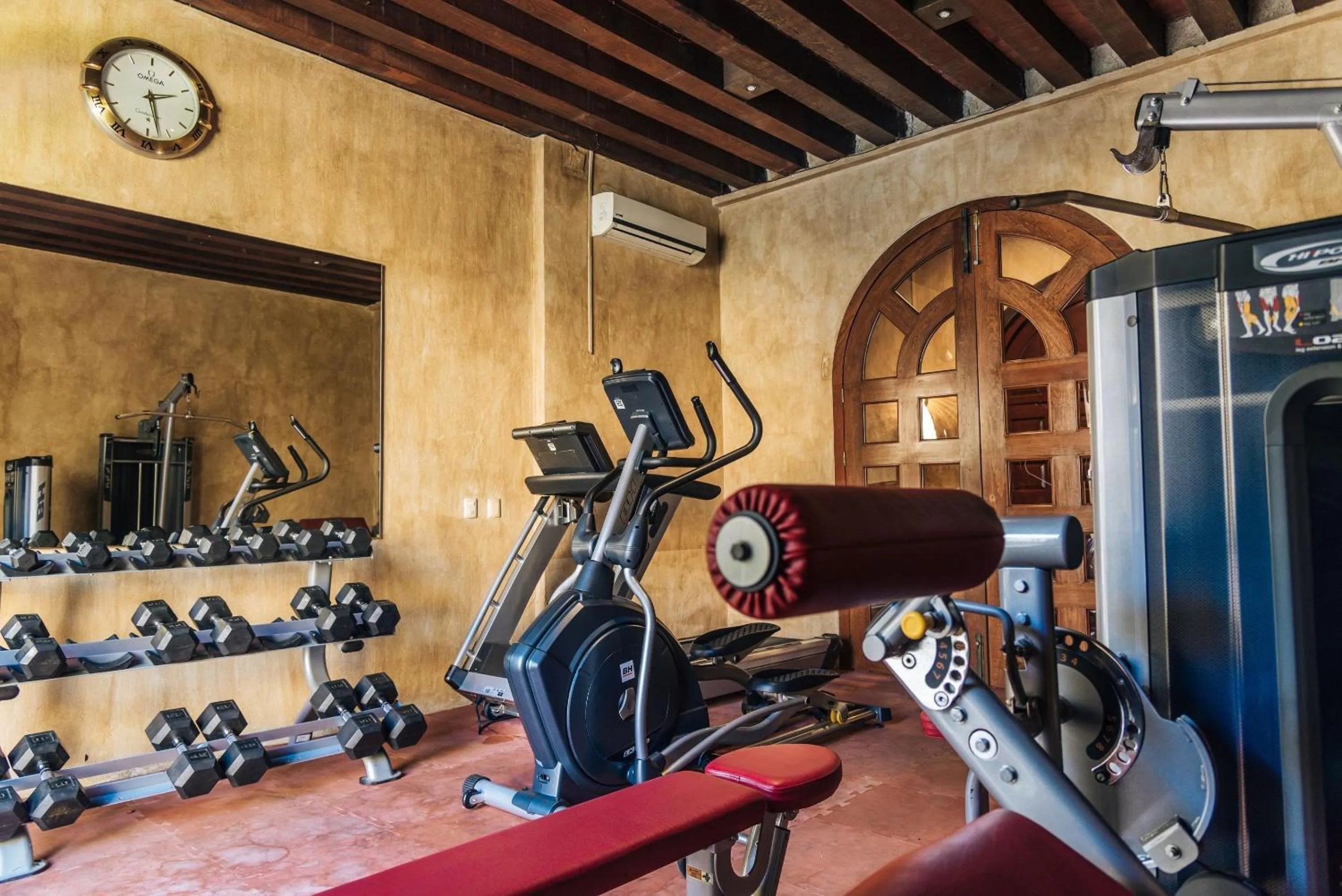 Fitness centre/facilities in Quinta Real Oaxaca