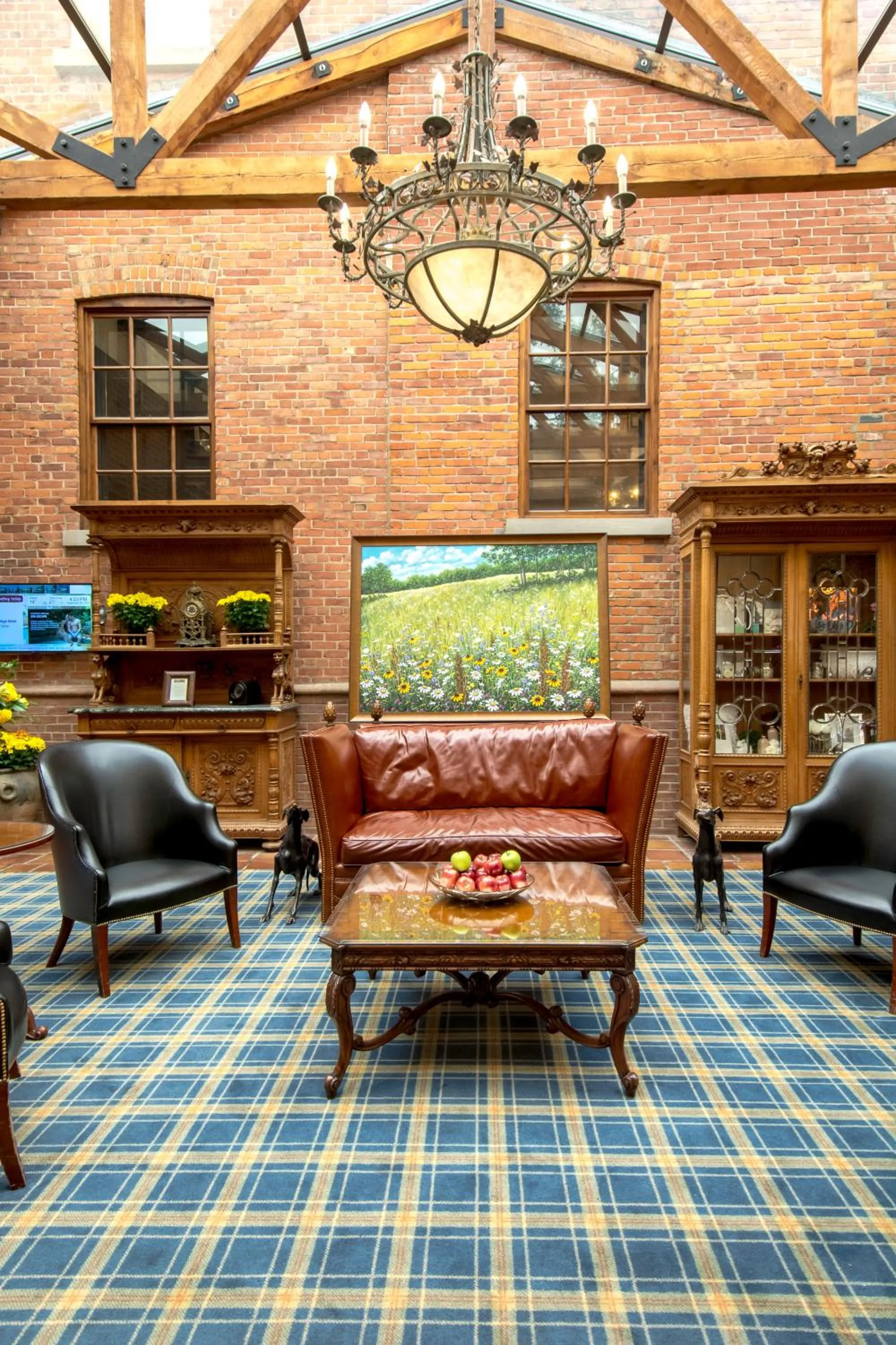 Lobby or reception in Pillar and Post Inn & Spa