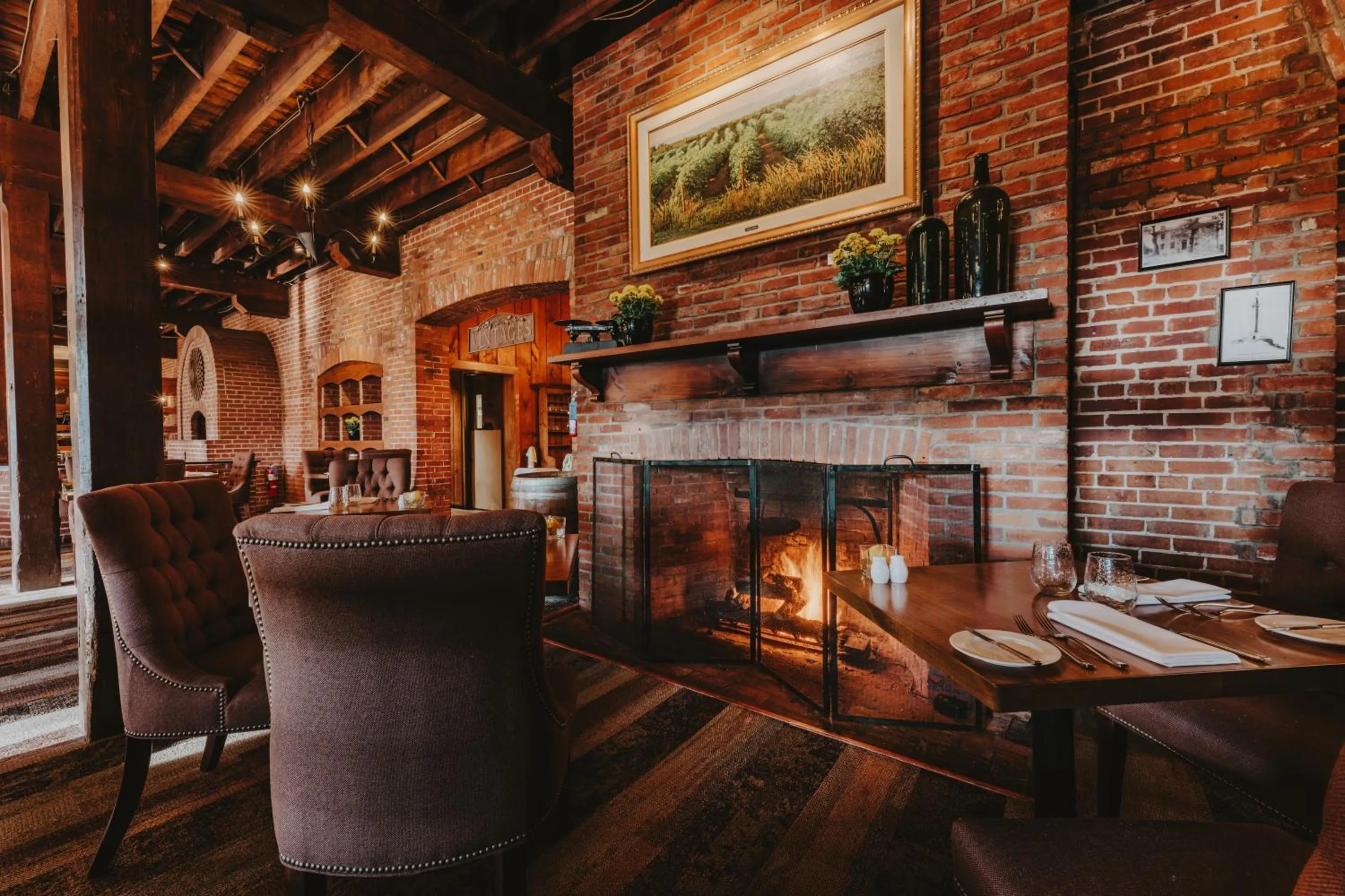 Restaurant/places to eat in Pillar and Post Inn & Spa