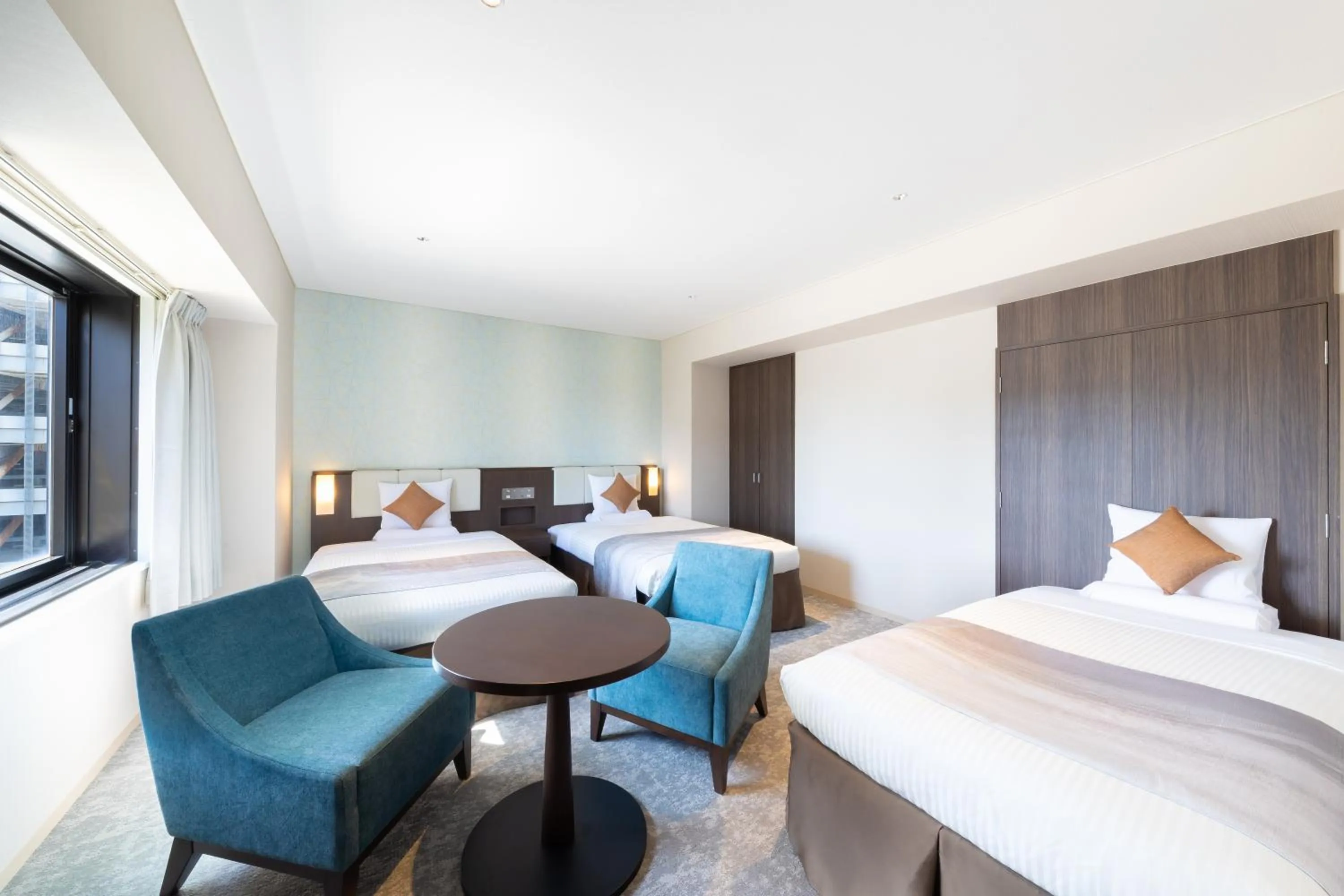 Bed in Art Hotel Niigata Station