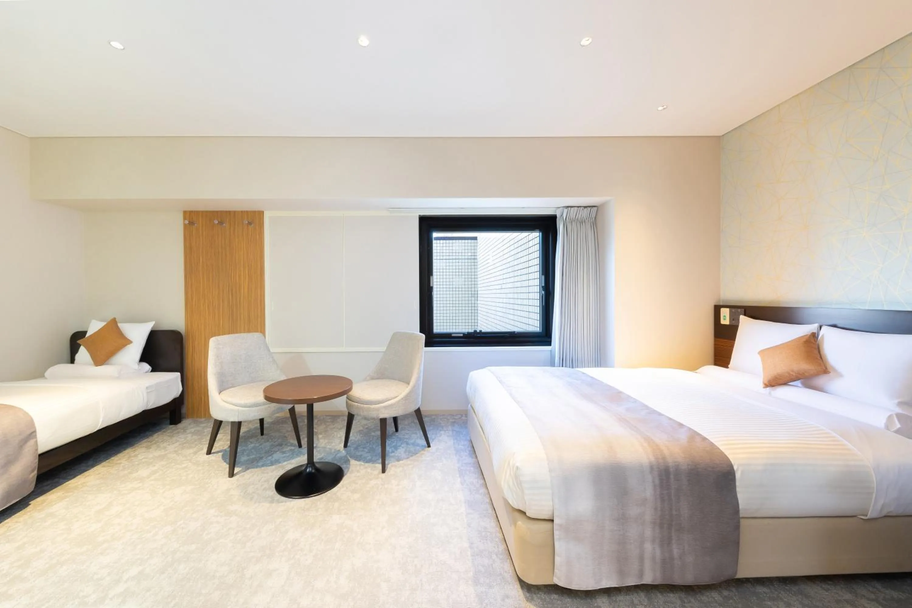 Bed in Art Hotel Niigata Station