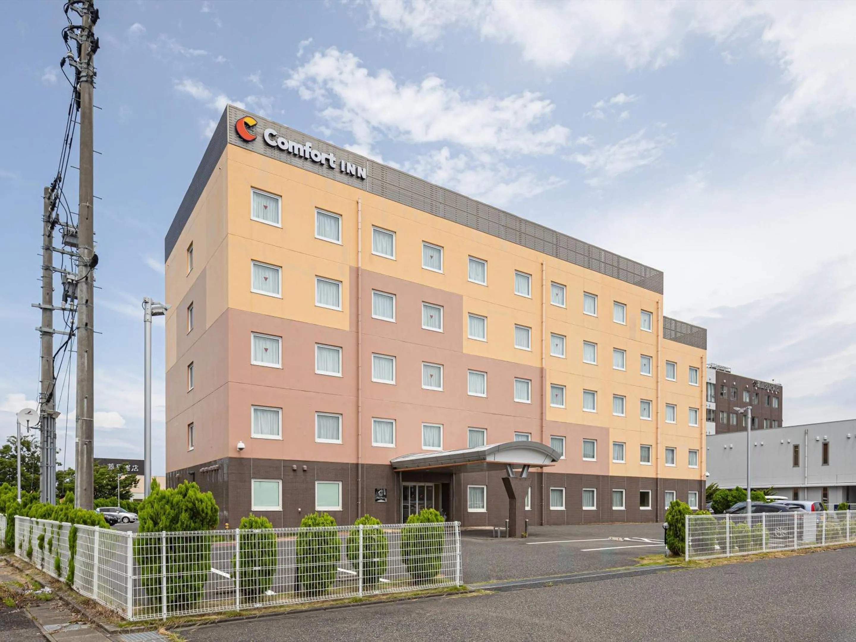 Property building in Comfort Inn Niigata Chuo Inter