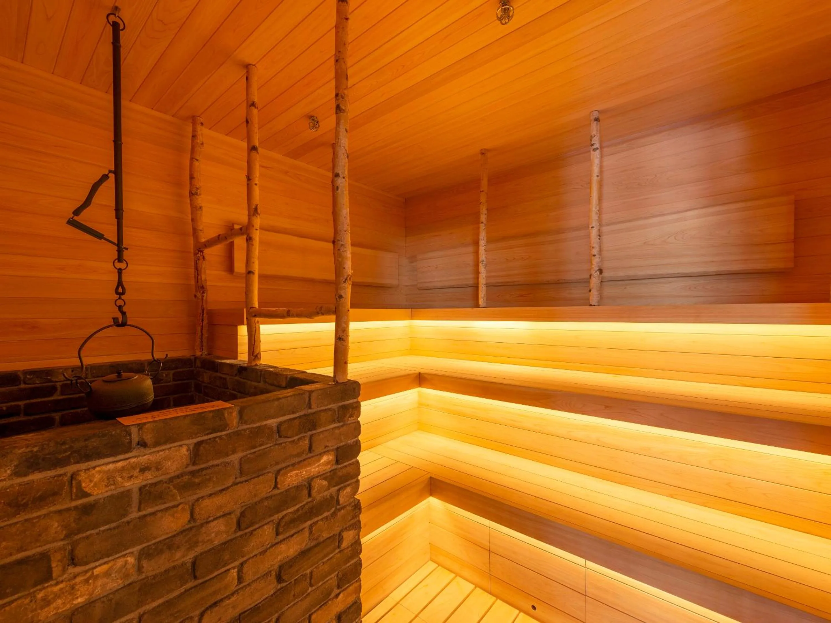 Sauna in Noboribetsu Manseikaku