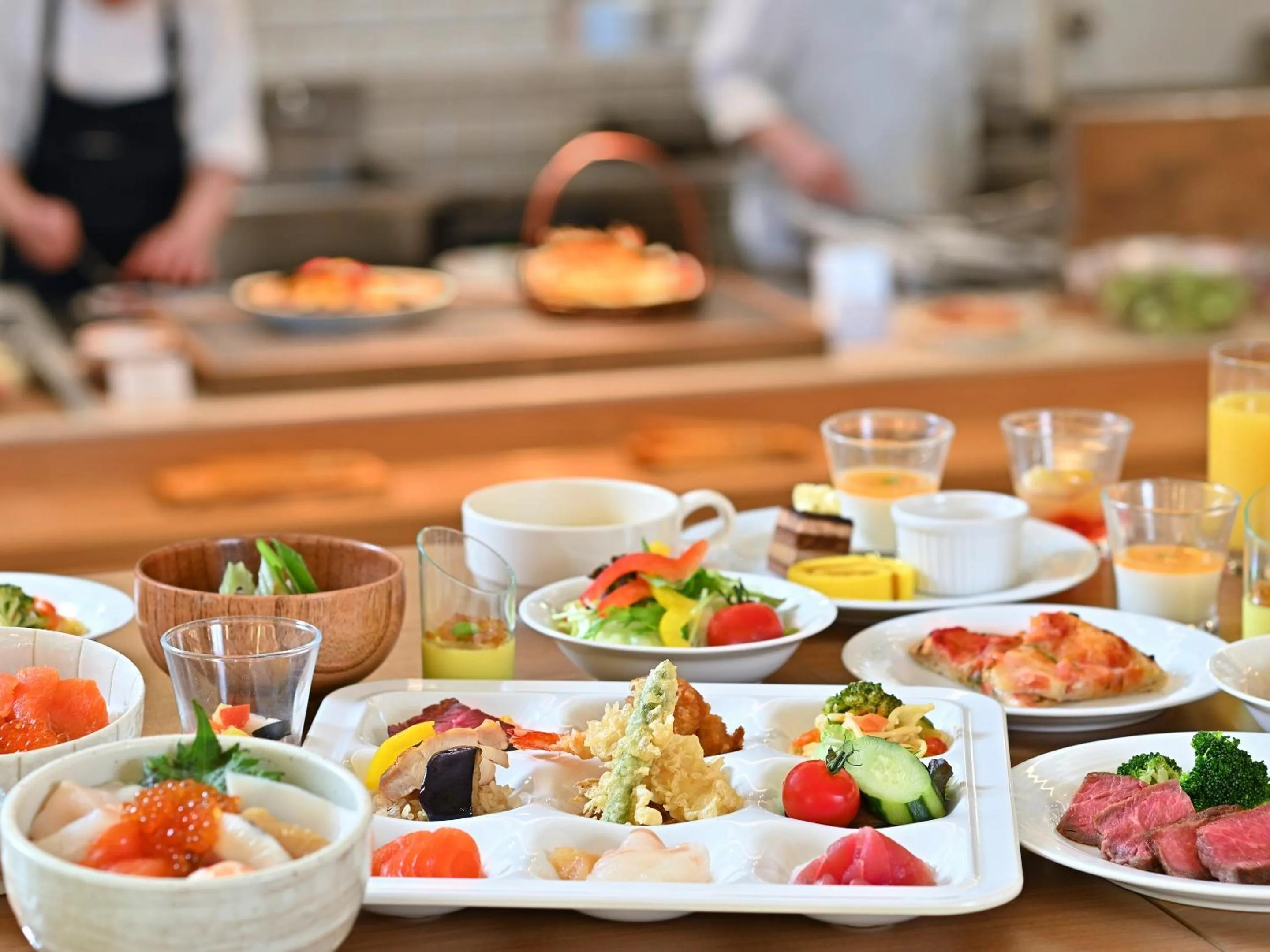 Dinner in Noboribetsu Manseikaku