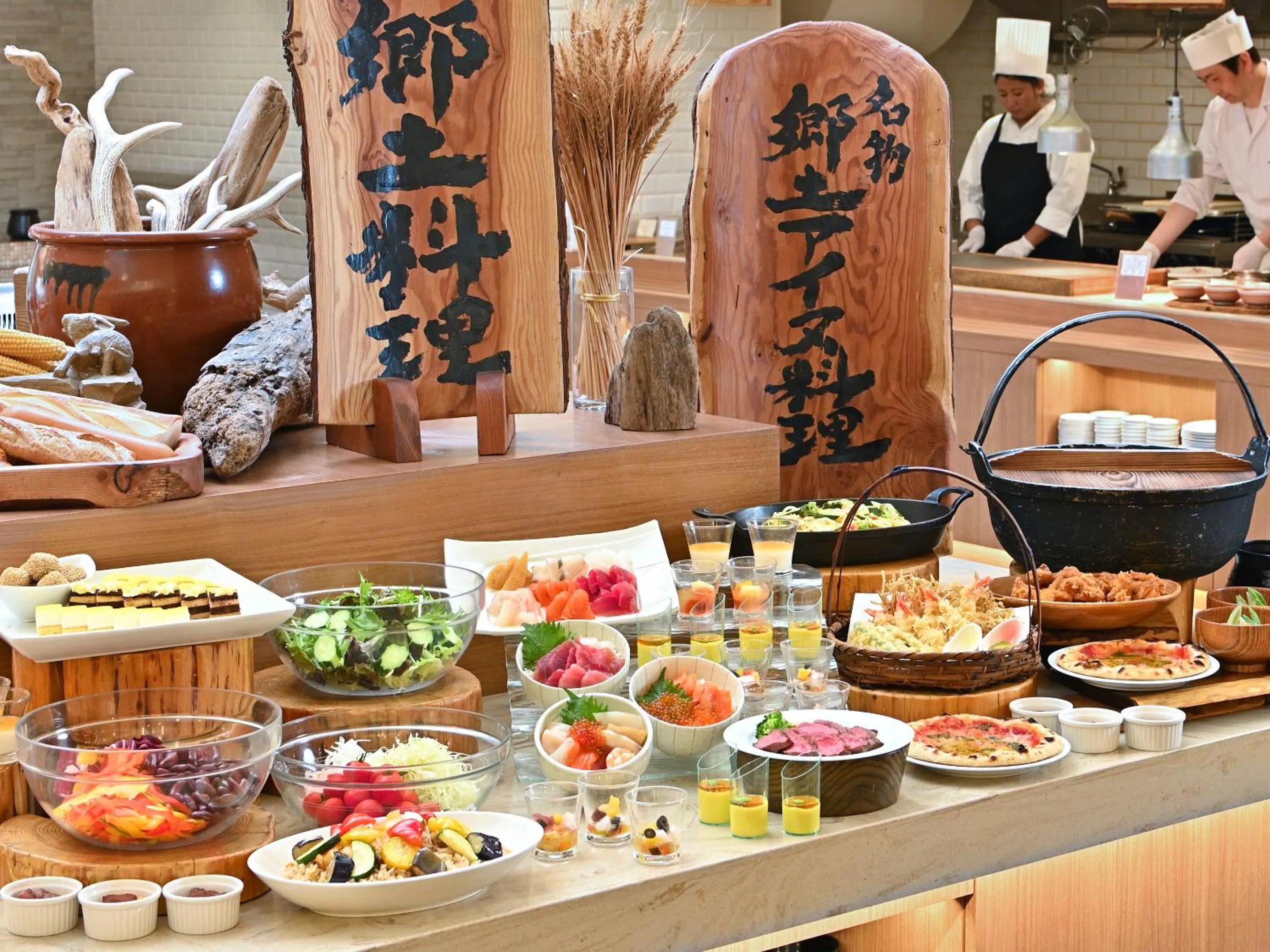 Dinner in Noboribetsu Manseikaku