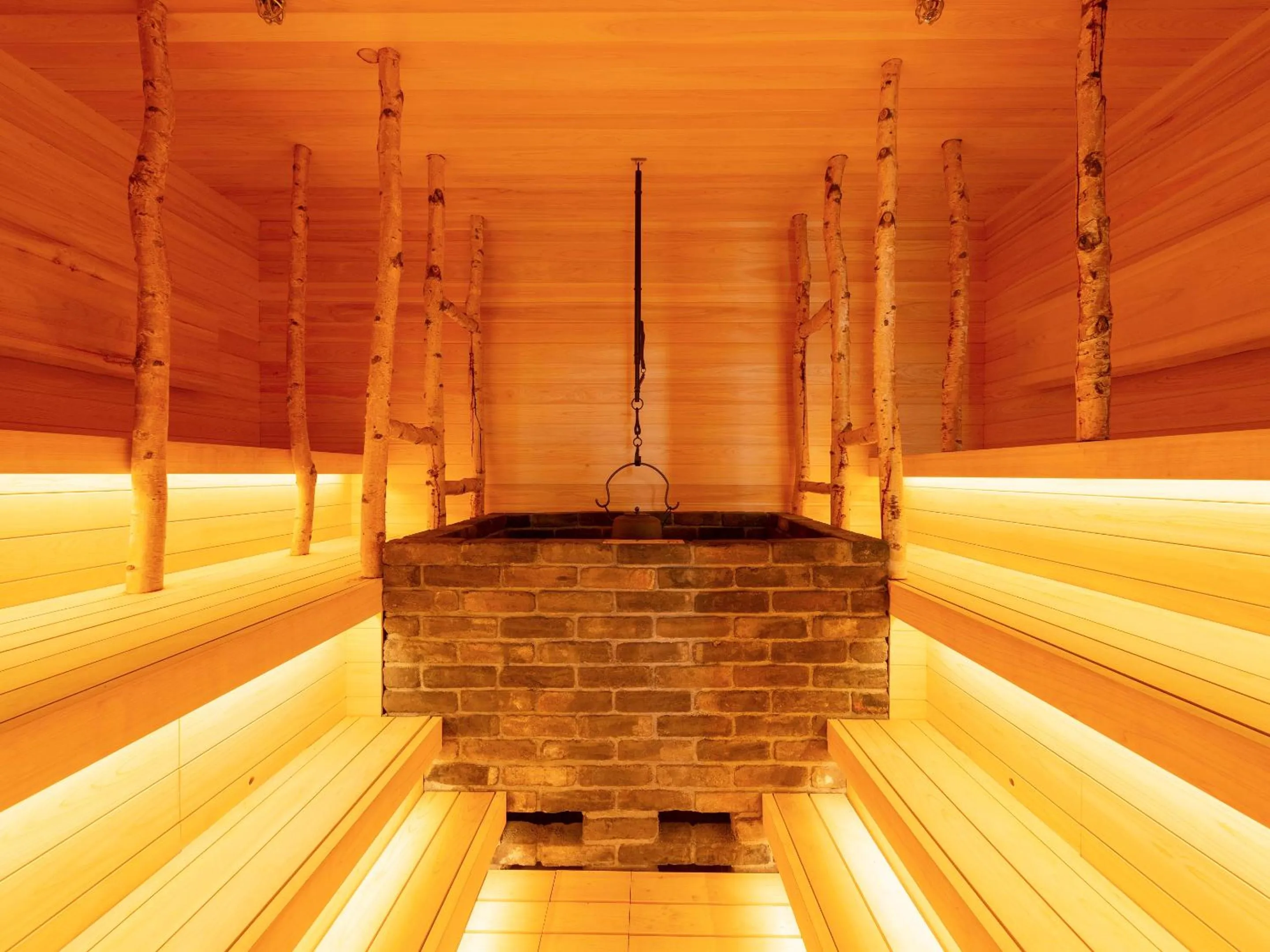 Sauna in Noboribetsu Manseikaku