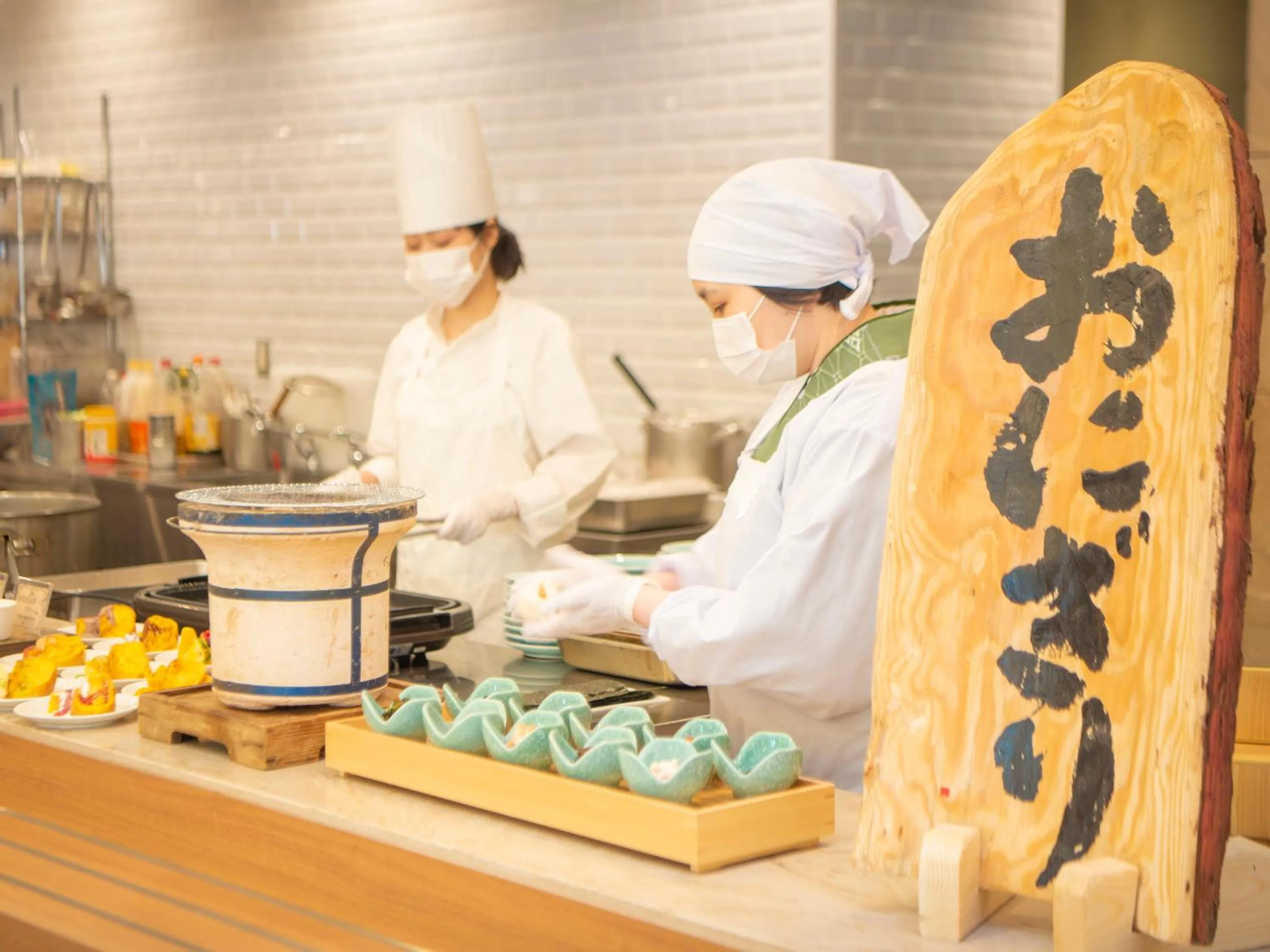 Breakfast in Noboribetsu Manseikaku