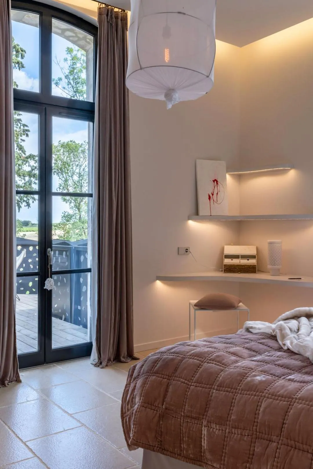 Bedroom, Bed in Domaine Tarbouriech, Demeure & Spa