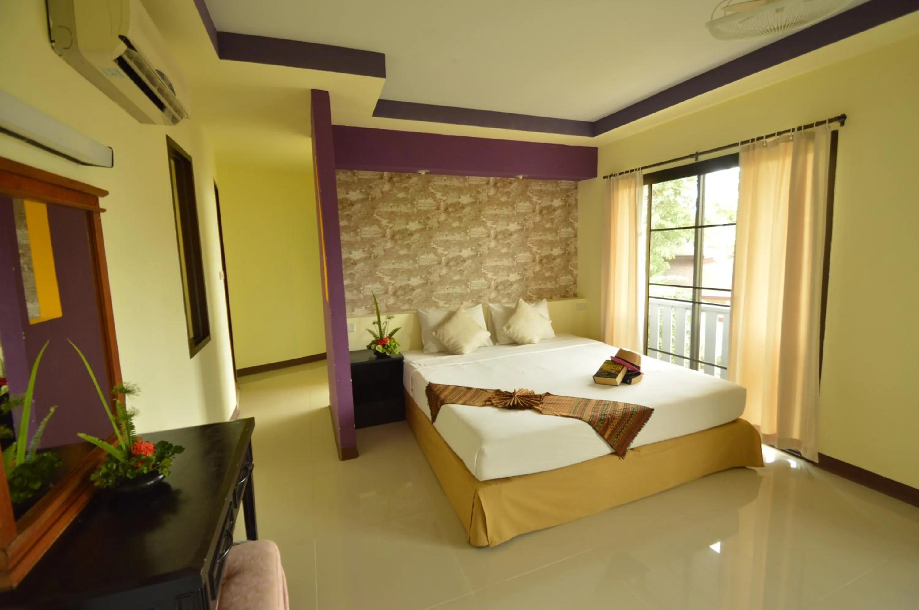 Bedroom, Bed in Koh Hai Fantasy Resort & Spa