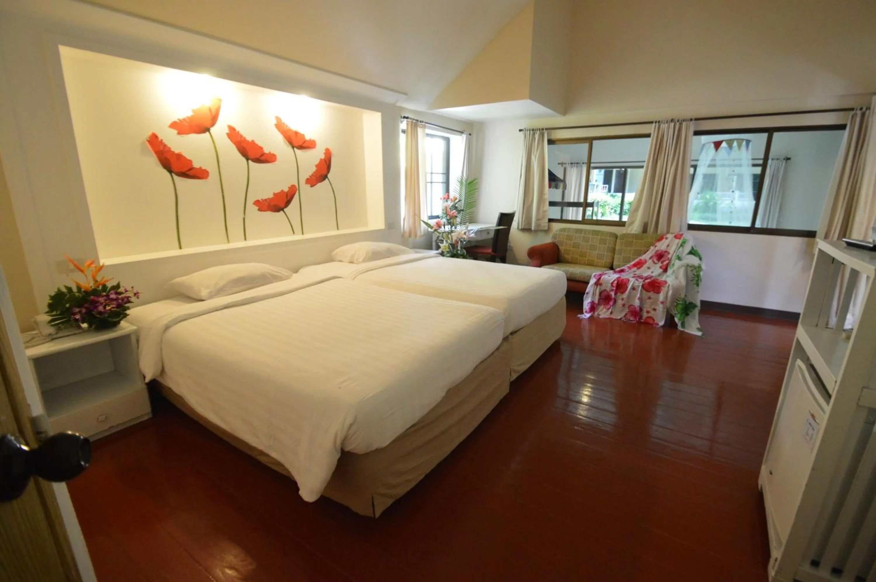 Bedroom, Bed in Koh Hai Fantasy Resort & Spa