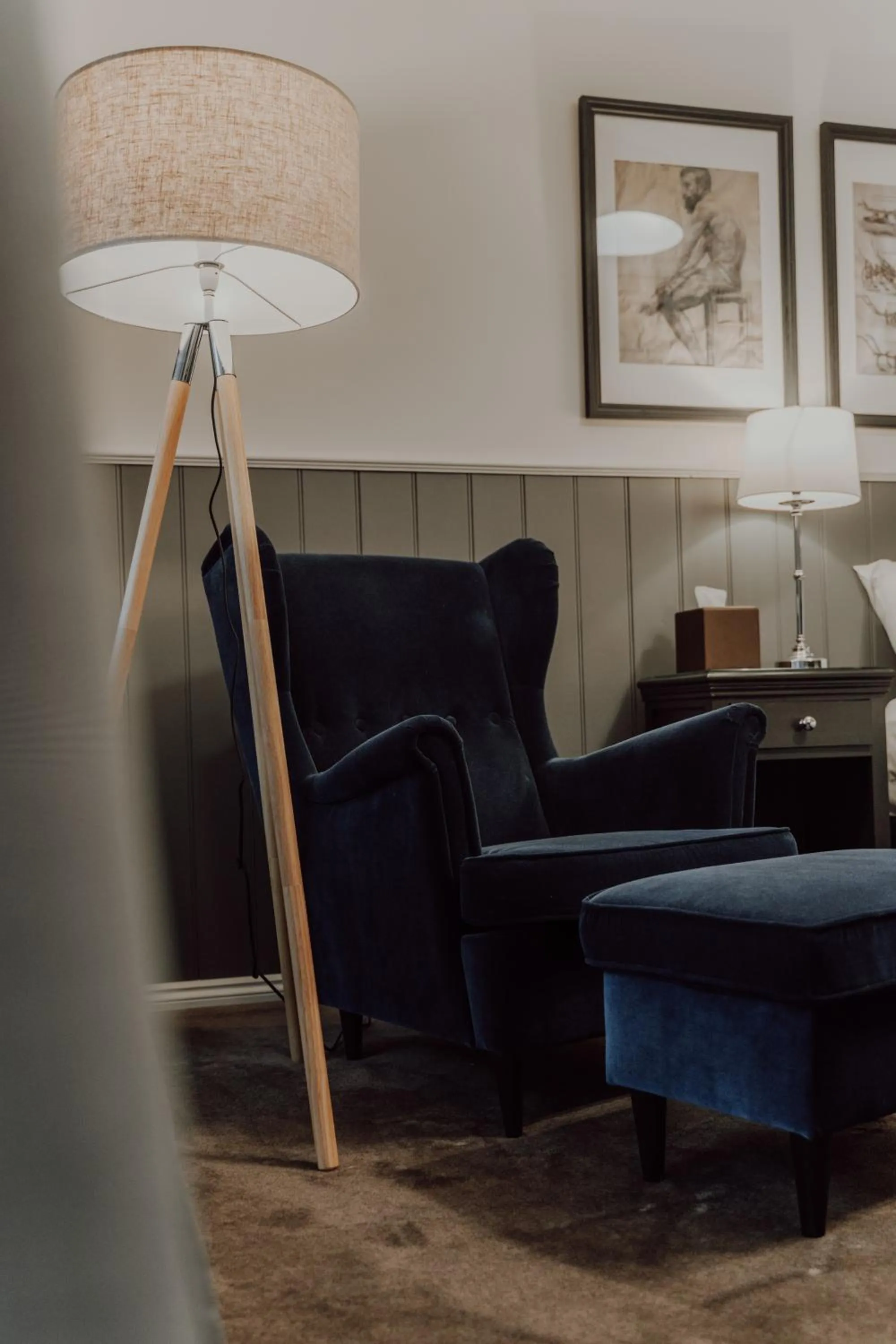 Seating area in Mineral Springs Hotel Hepburn