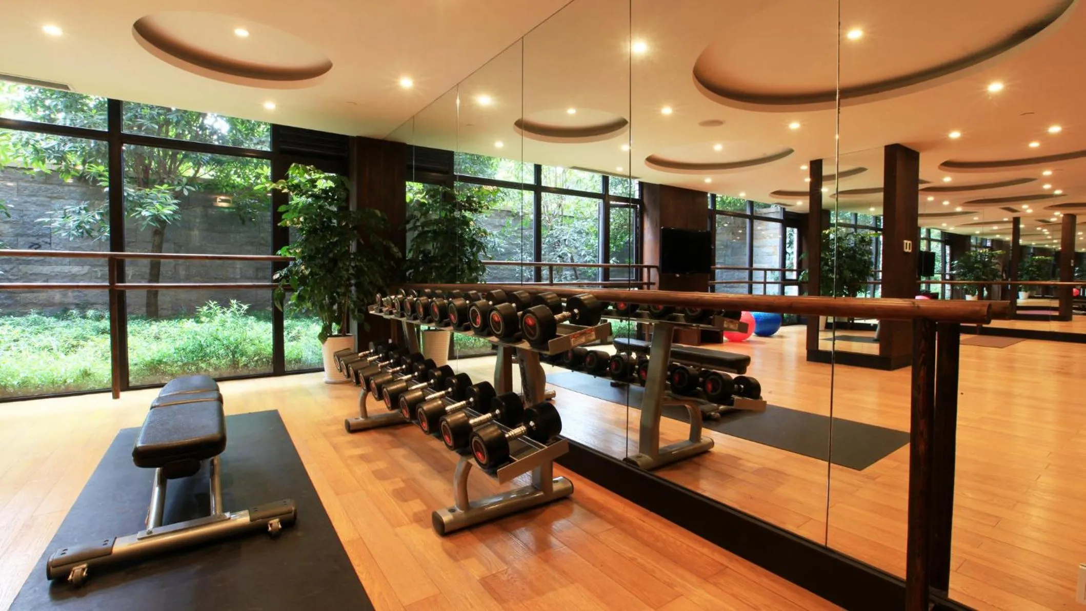 Fitness centre/facilities in InterContinental One Thousand Island Lake Resort, an IHG Hotel
