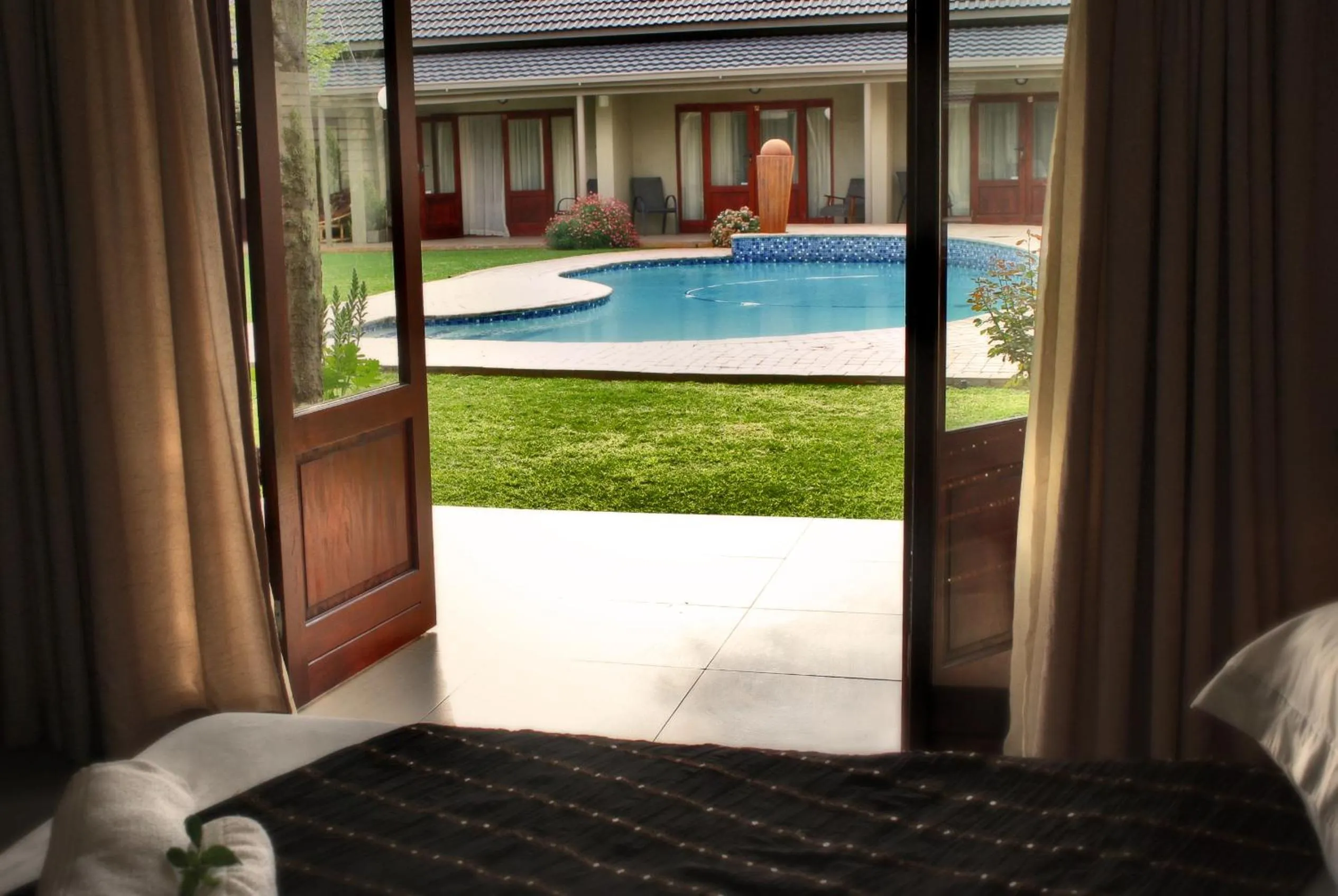 Pool view in Mondior Manor Guest House