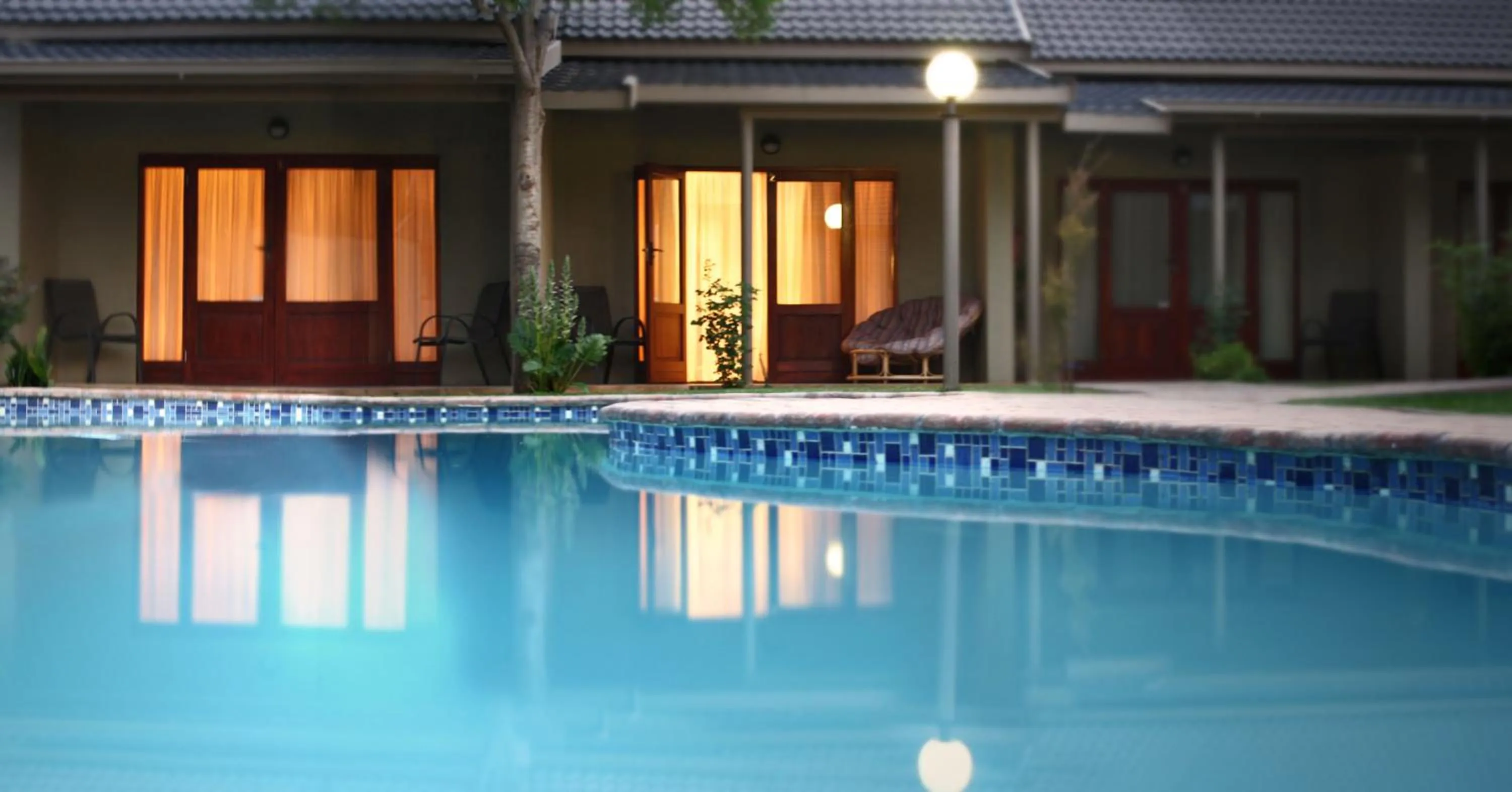 Pool view in Mondior Manor Guest House