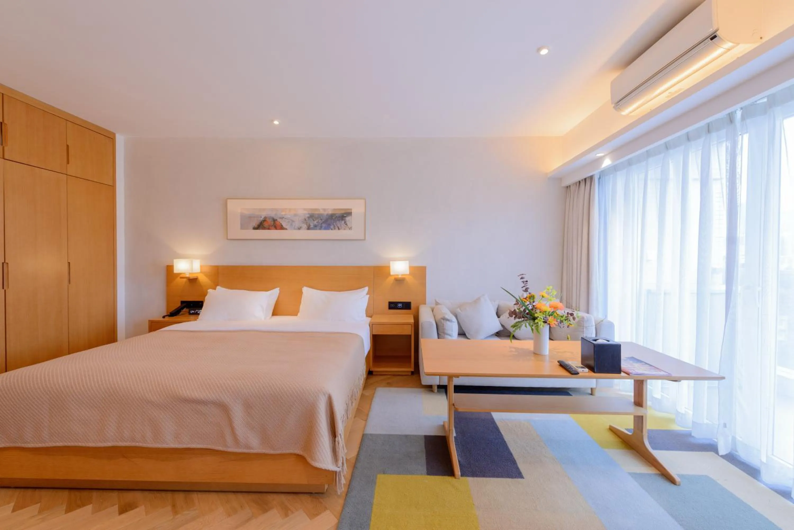 Bedroom, Bed in 广州友和酒店Yuwa Hotel-Free Shuttle Bus to Canton Fair Complex DuringCanton Fair Period