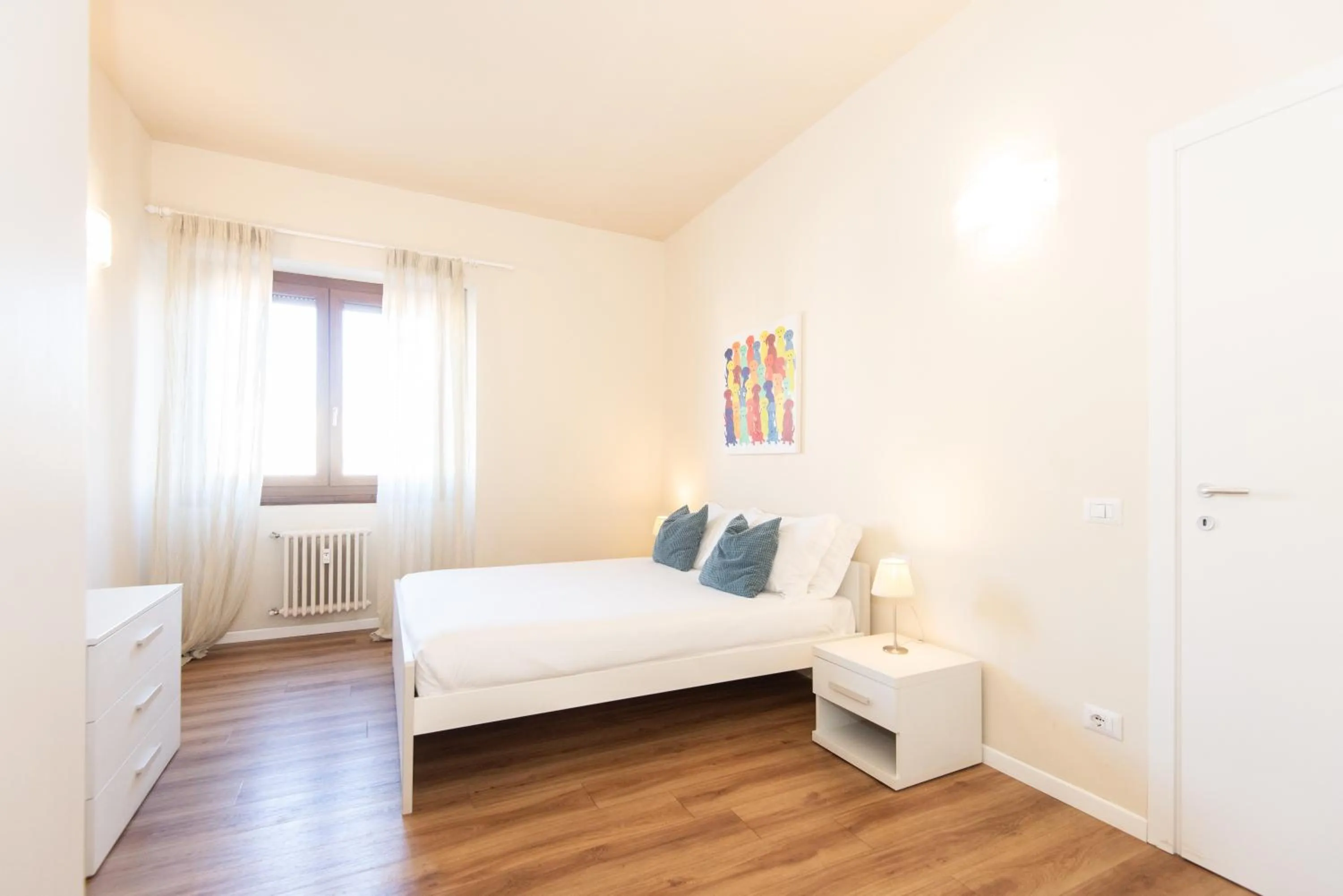 Bedroom in Donatello Apartments by Firenze Prestige