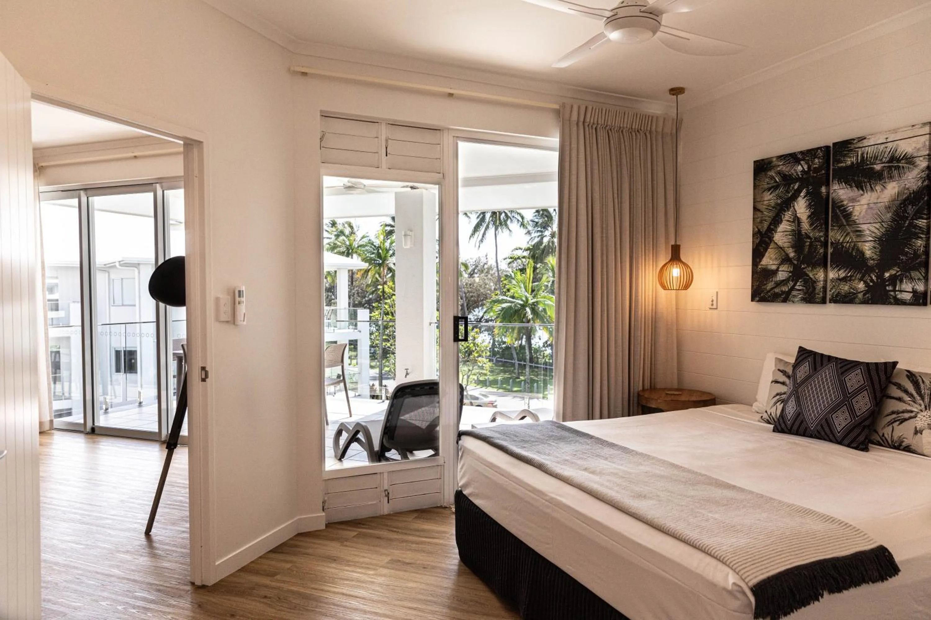 Bedroom, Bed in Beaches Holiday Apartments - Official Onsite Reception & Check In