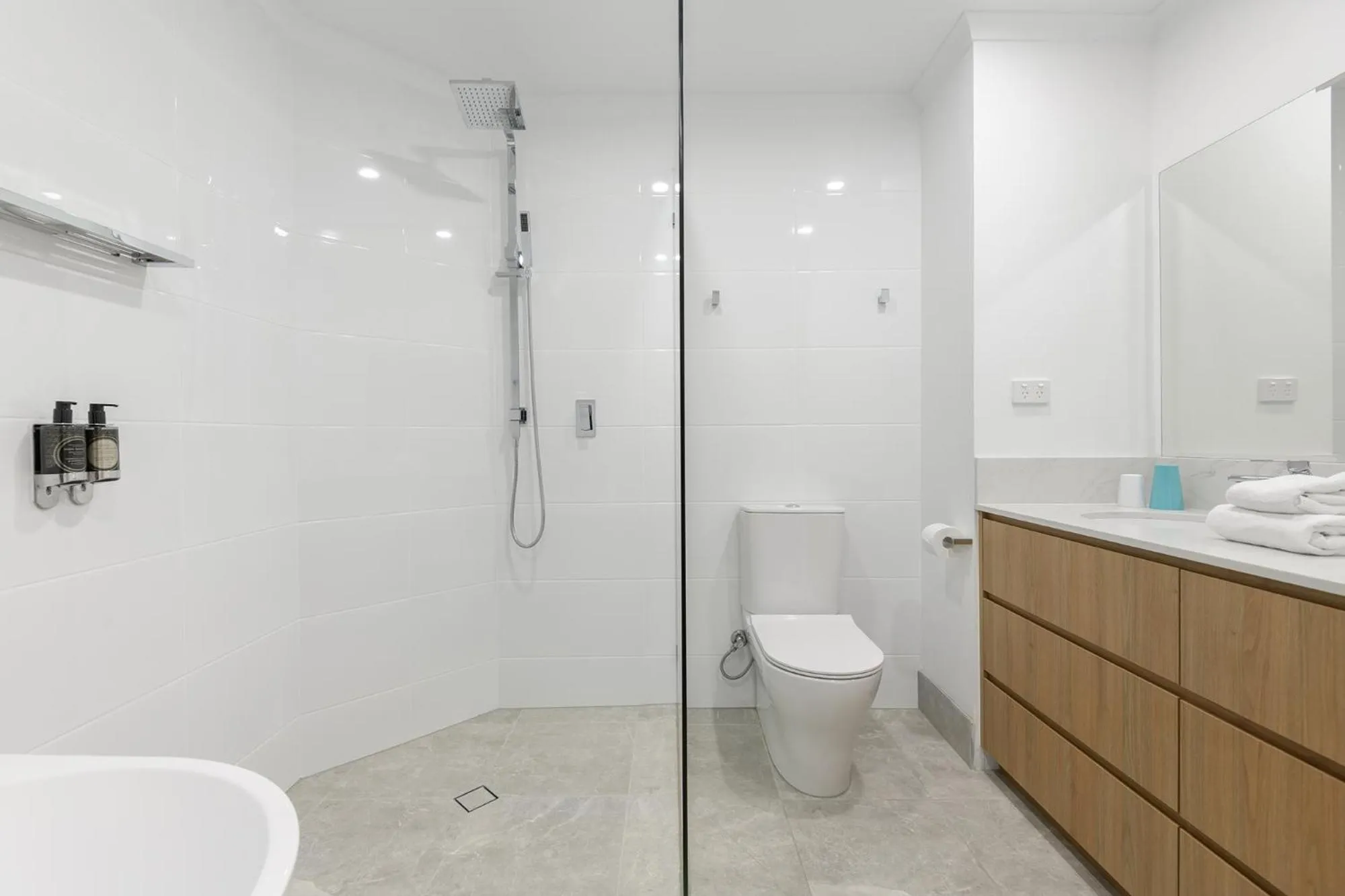 Bathroom in Beaches Holiday Apartments - Official Onsite Reception & Check In