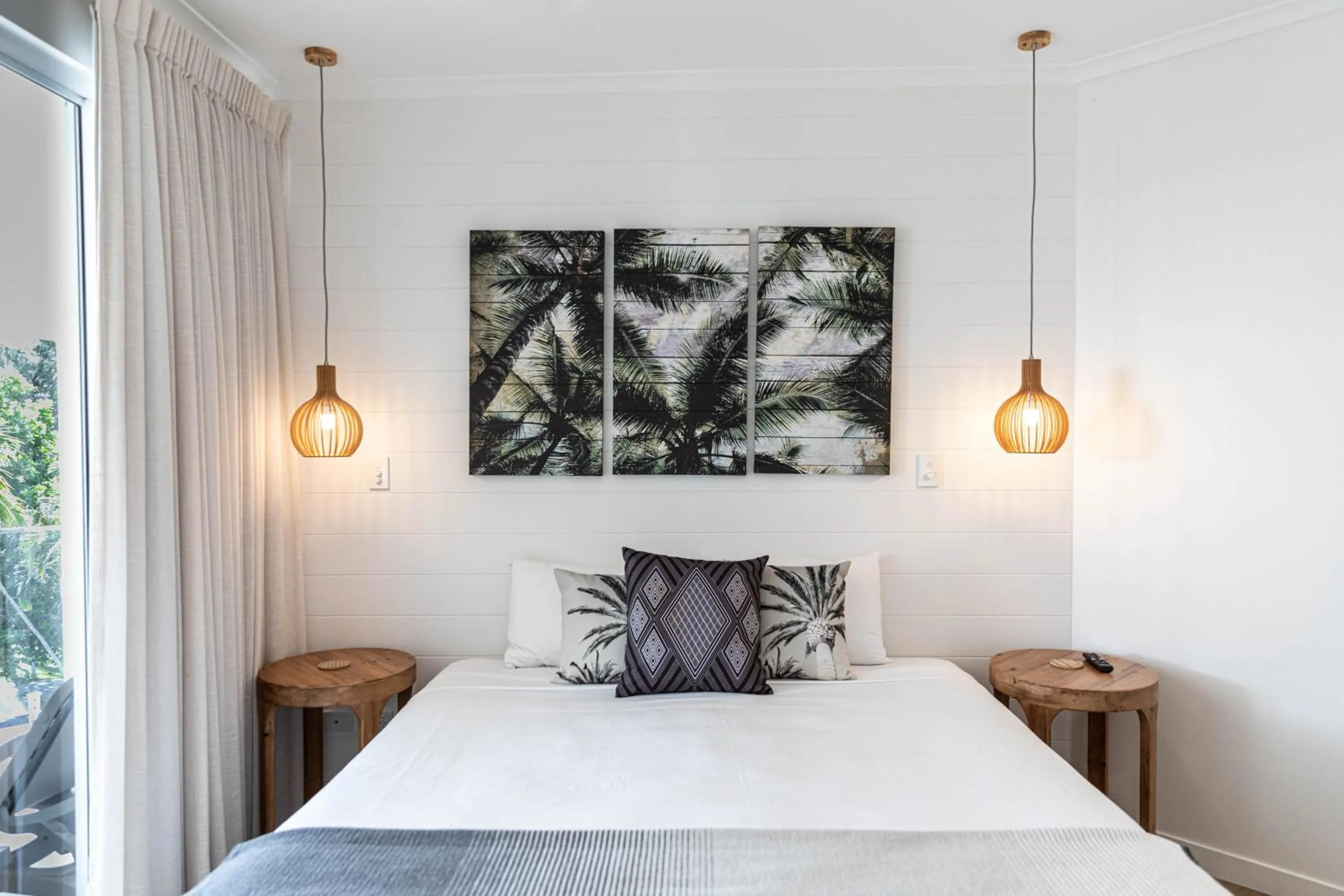 Bedroom, Bed in Beaches Holiday Apartments - Official Onsite Reception & Check In